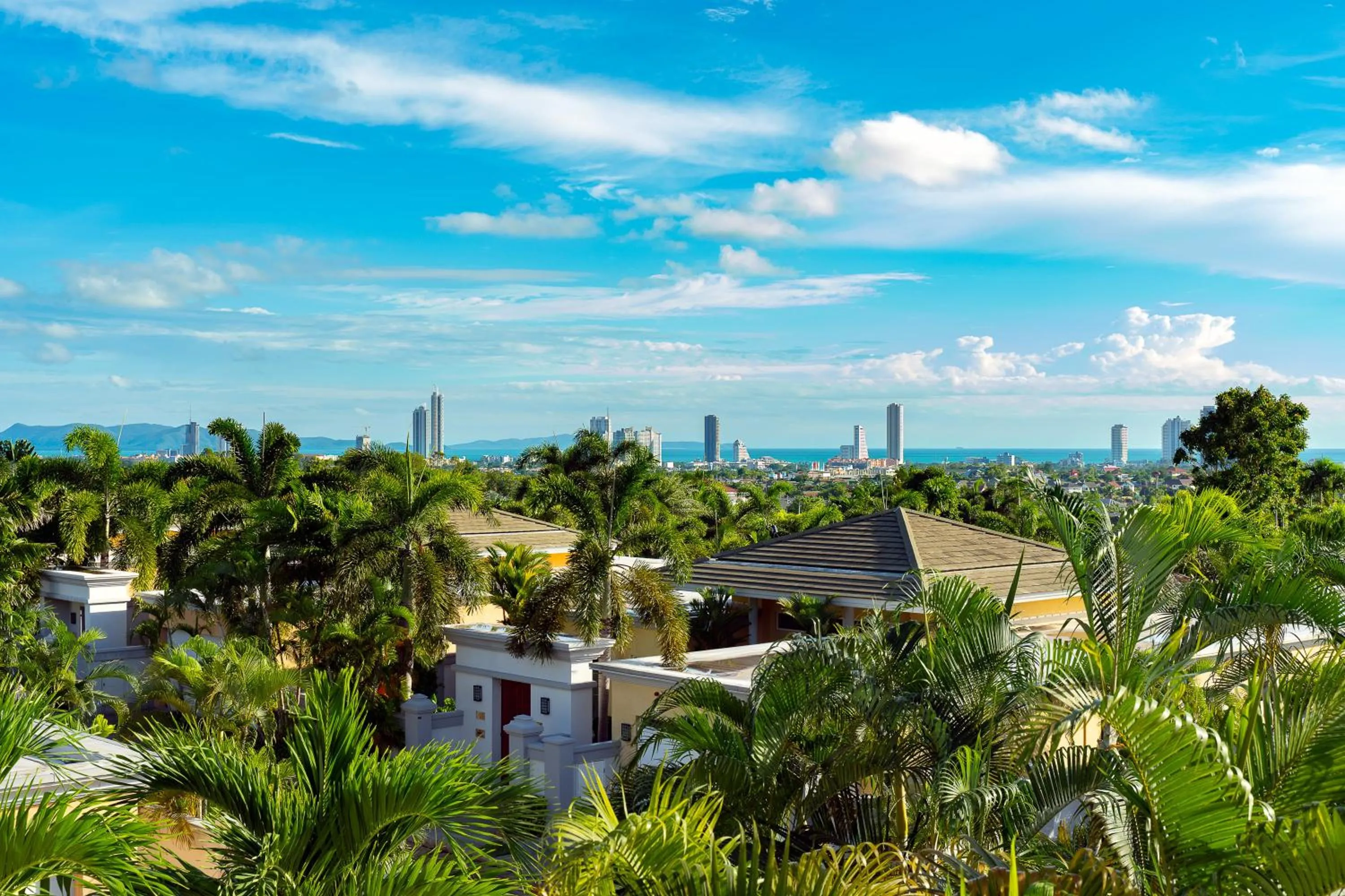 City view in Sunset View Pool Villa 7 BR 14-16 Persons