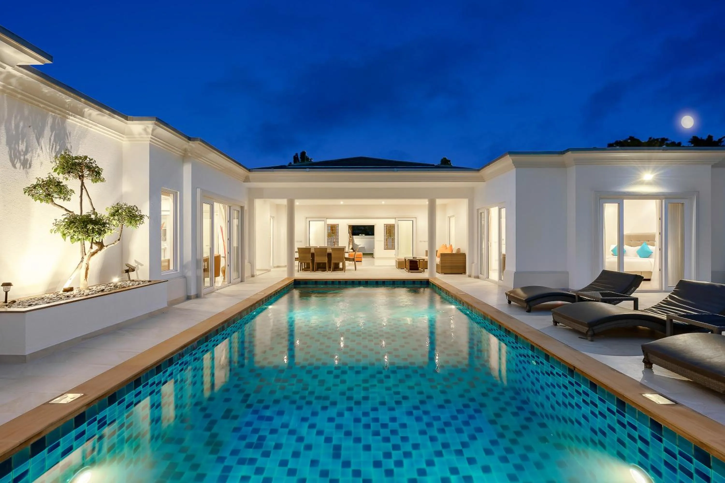 Swimming pool in Sunset View Pool Villa 7 BR 14-16 Persons