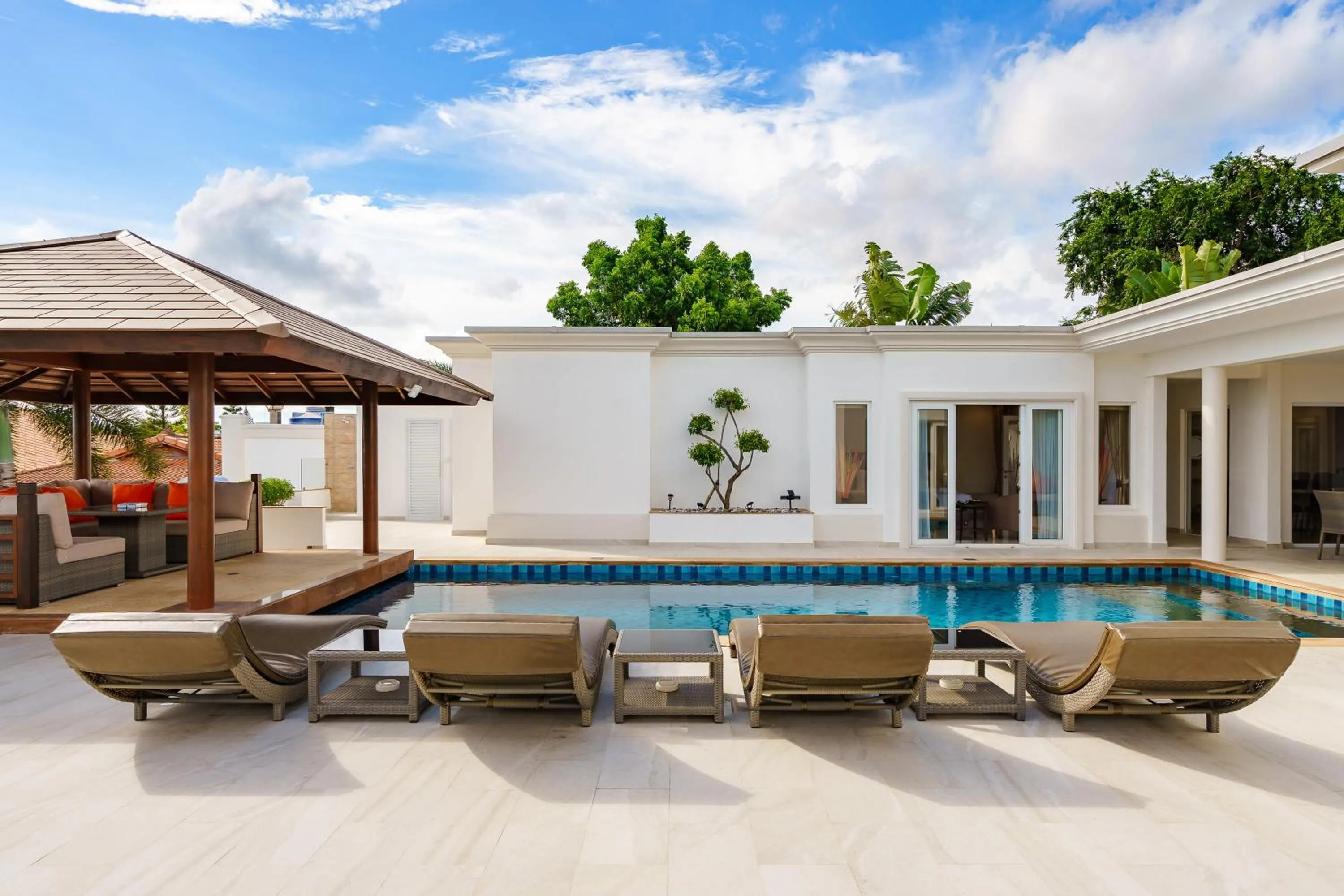 Swimming pool in Sunset View Pool Villa 7 BR 14-16 Persons