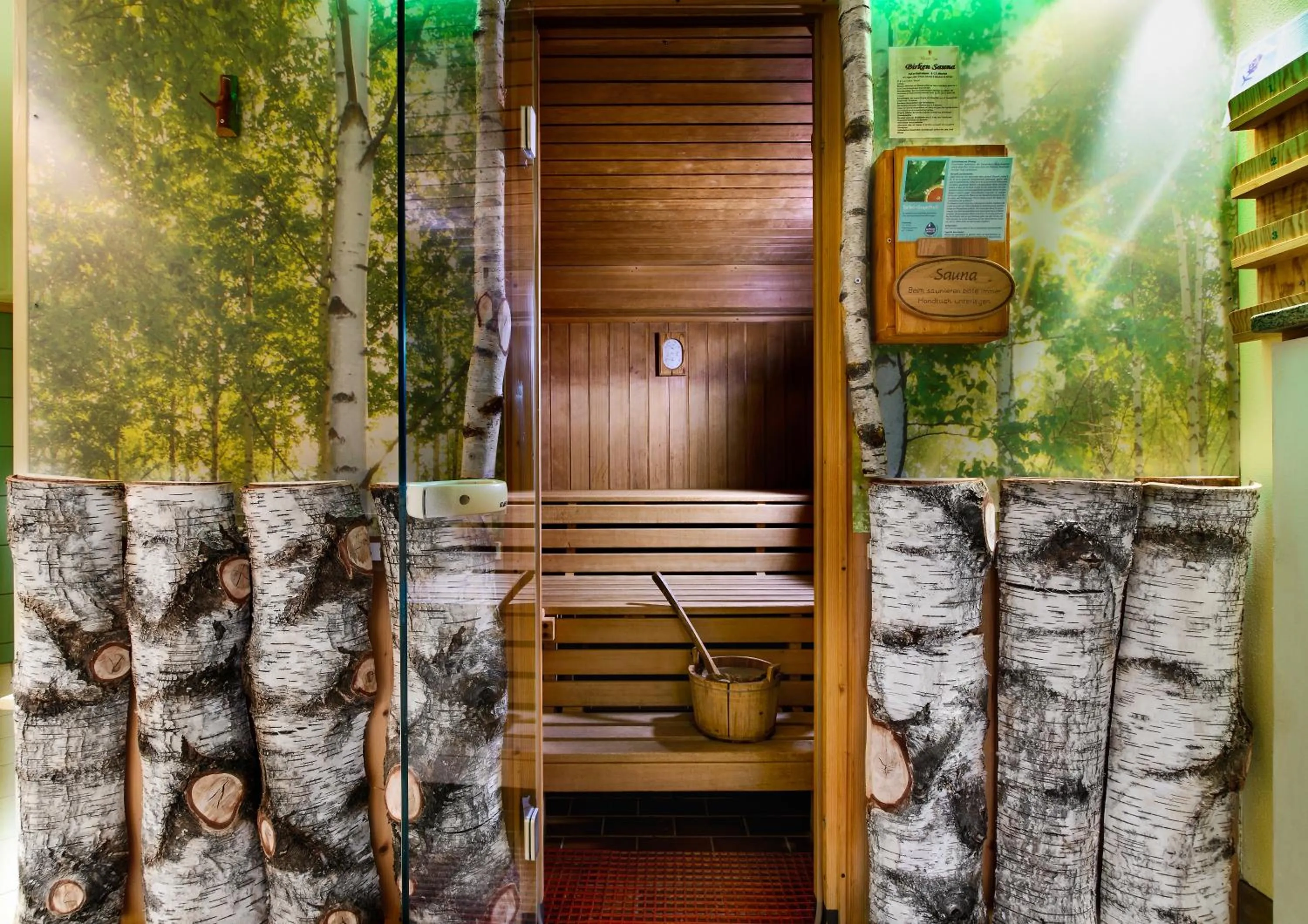 Sauna in Holzschuhs Schwarzwaldhotel