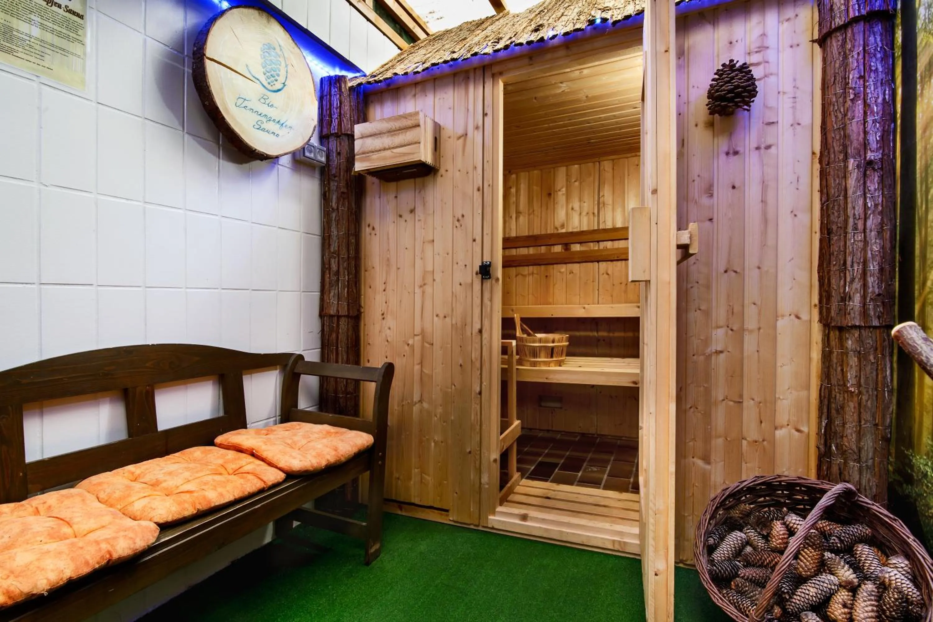 Sauna in Holzschuhs Schwarzwaldhotel