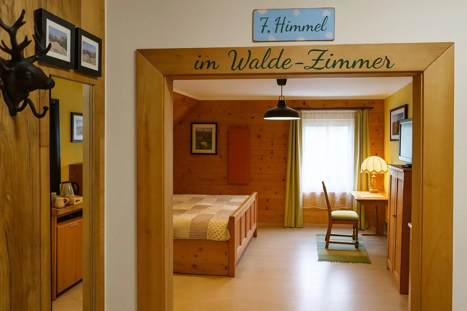 Living room, Bed in Landhaus Gritschacher