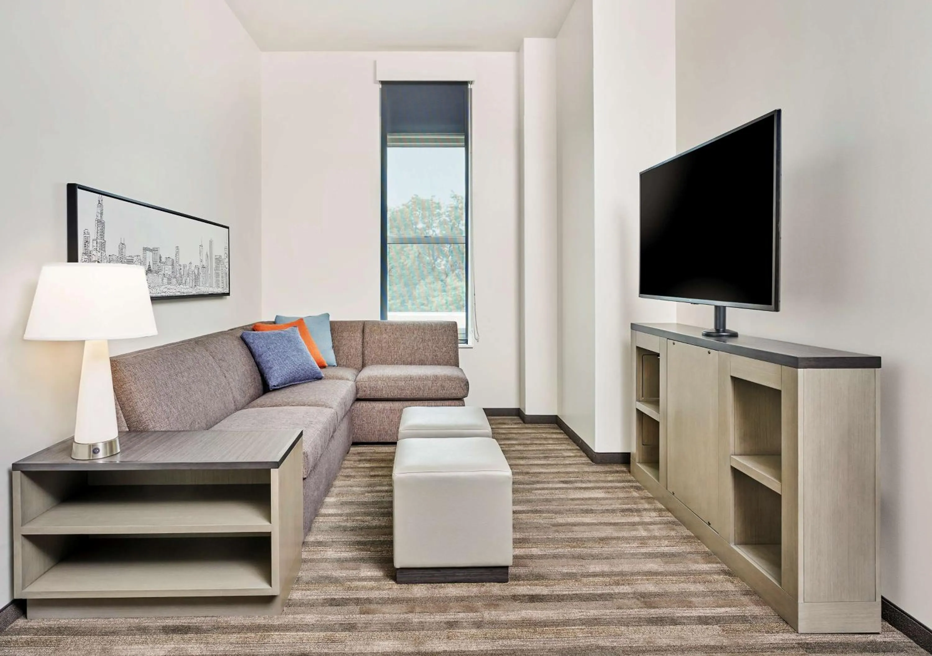 Photo of the whole room in Hyatt House Chicago Medical/University District