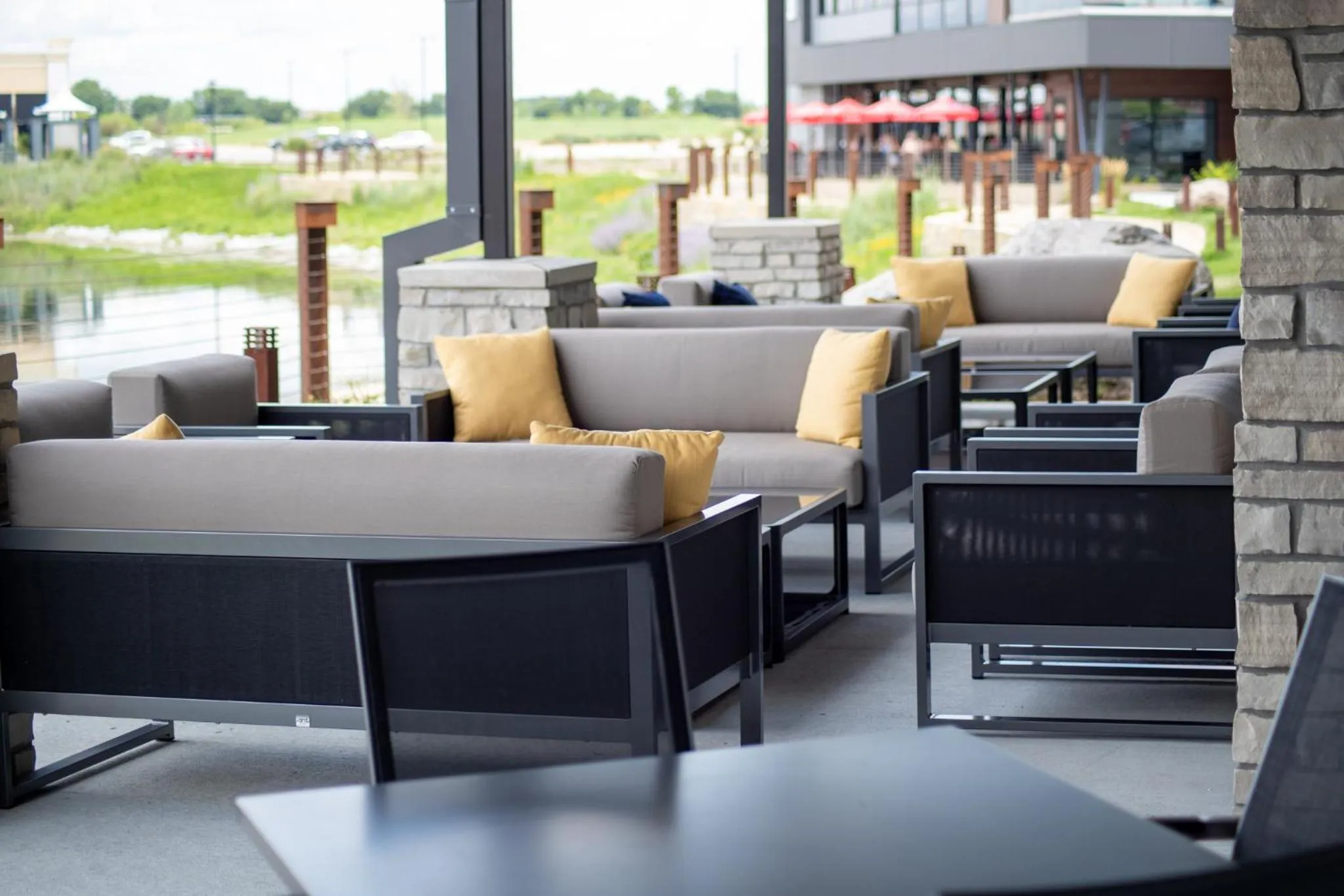 Patio in Hyatt Place Altoona/Des Moines