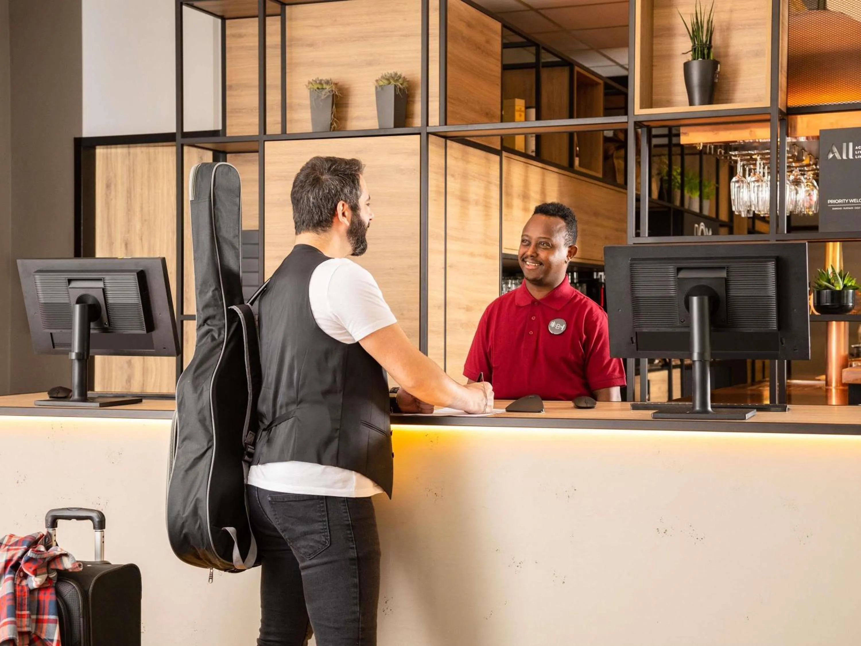 Property building in ibis Hotel Dortmund City