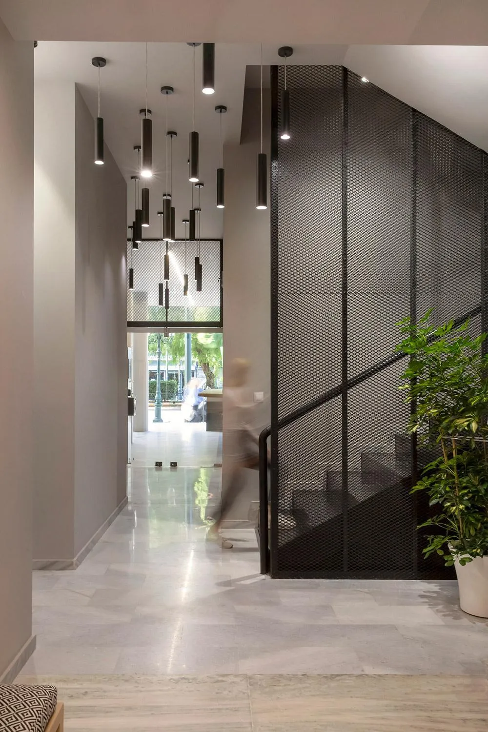 Lobby or reception in Thisean Modern Suites By Athens Stay