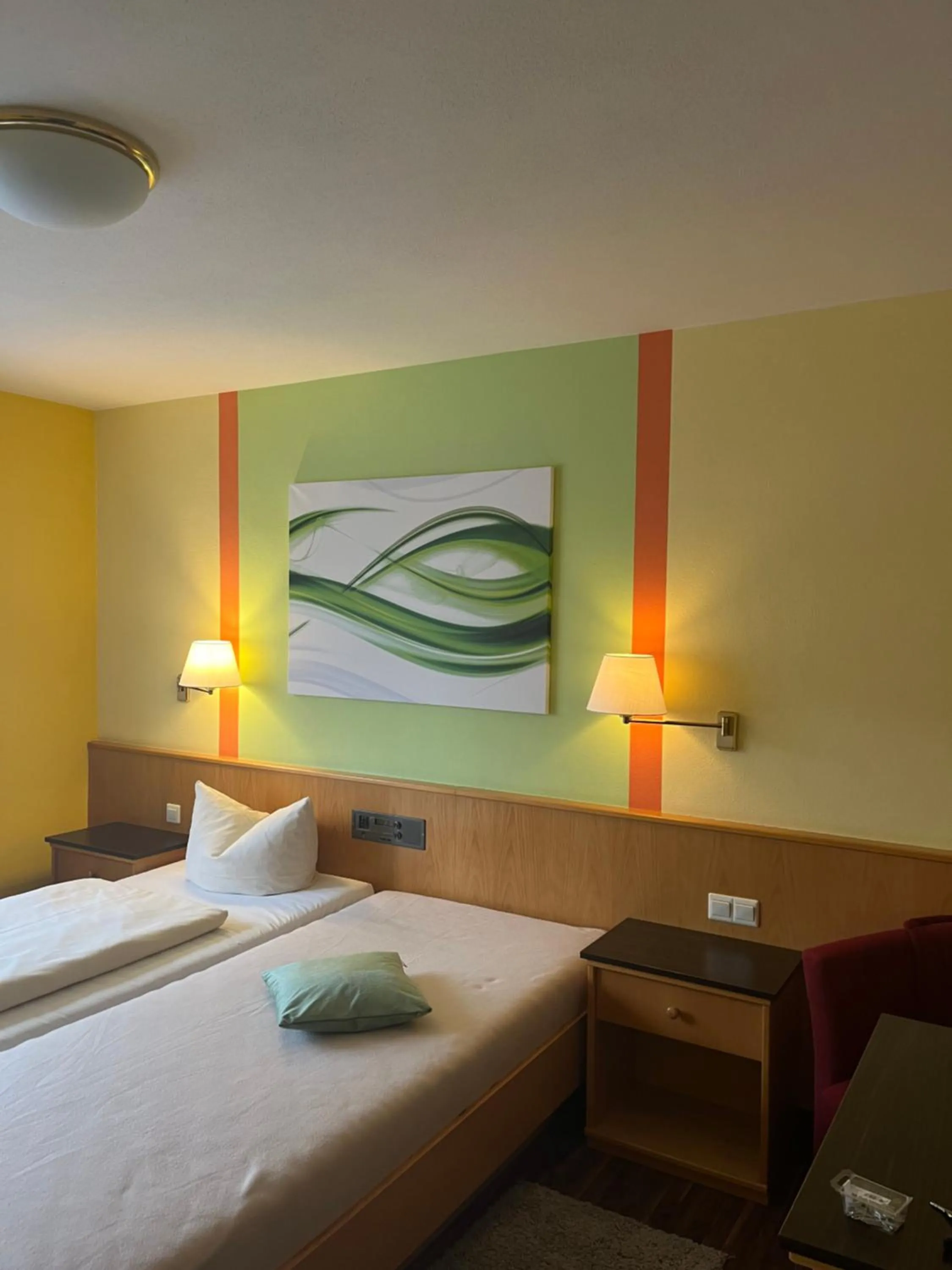 Bed in Hotelpension zum Gockl