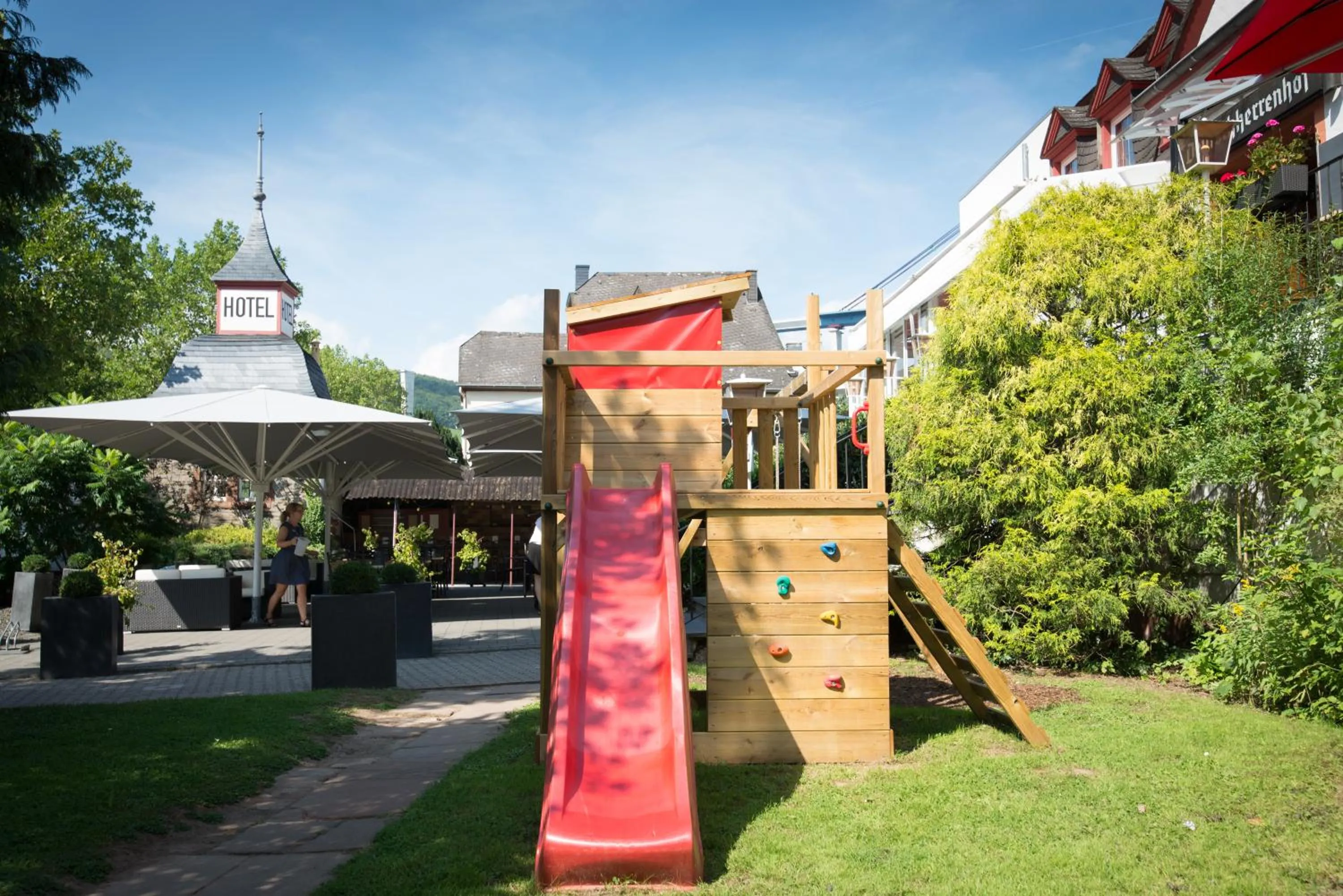 Children play ground in Hotel Deutschherrenhof