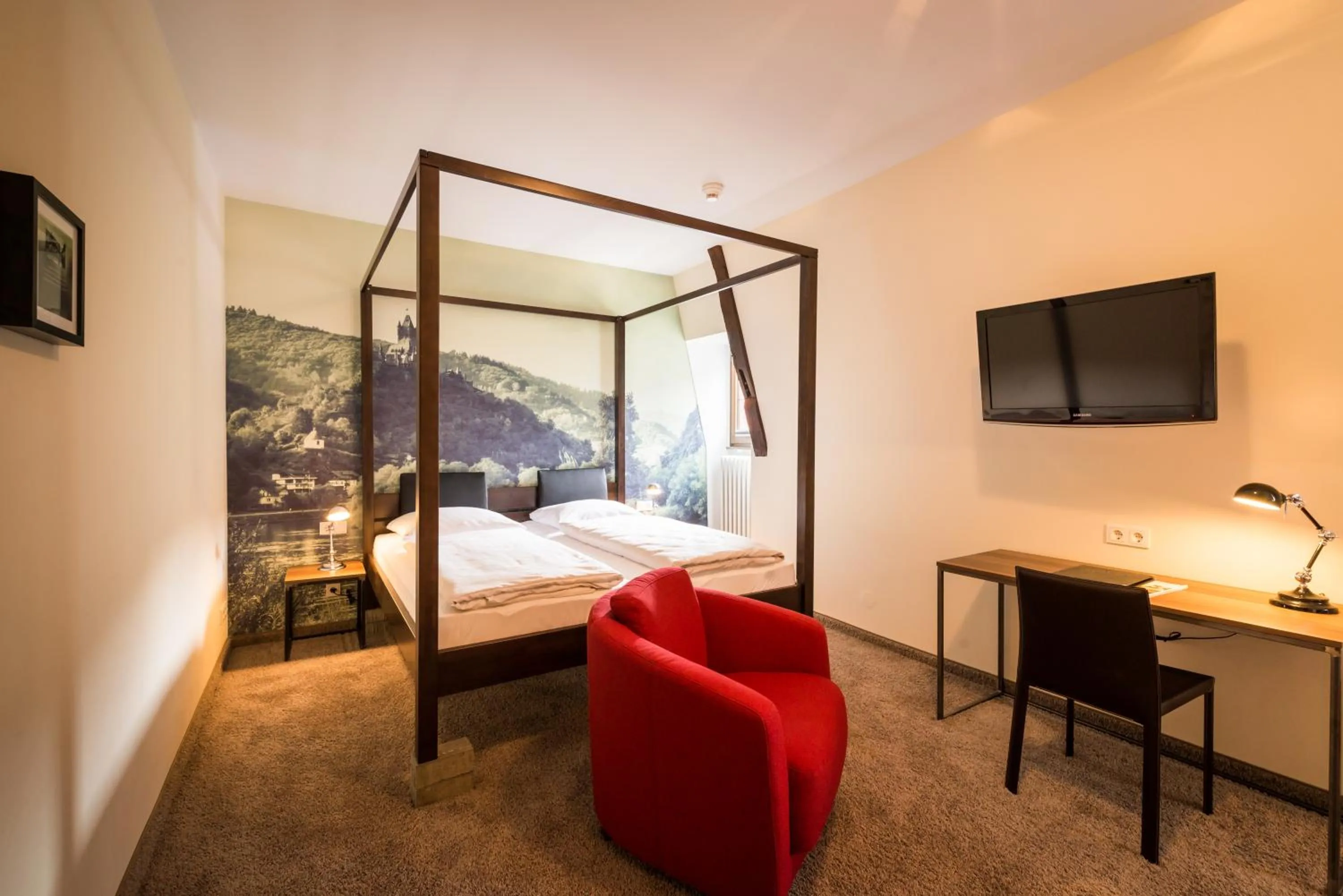 Bed in Hotel Deutschherrenhof