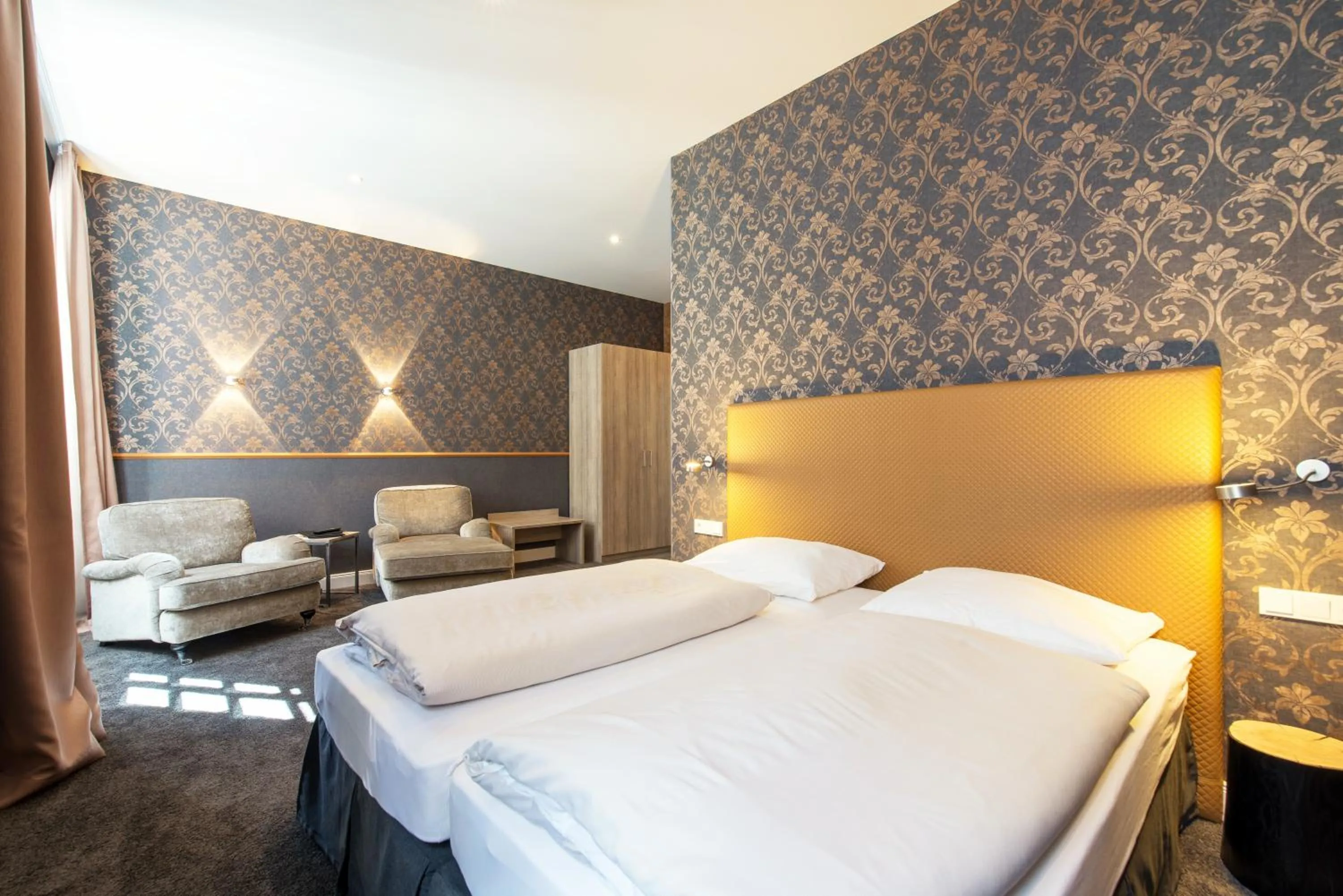 Bed in Hotel Deutschherrenhof