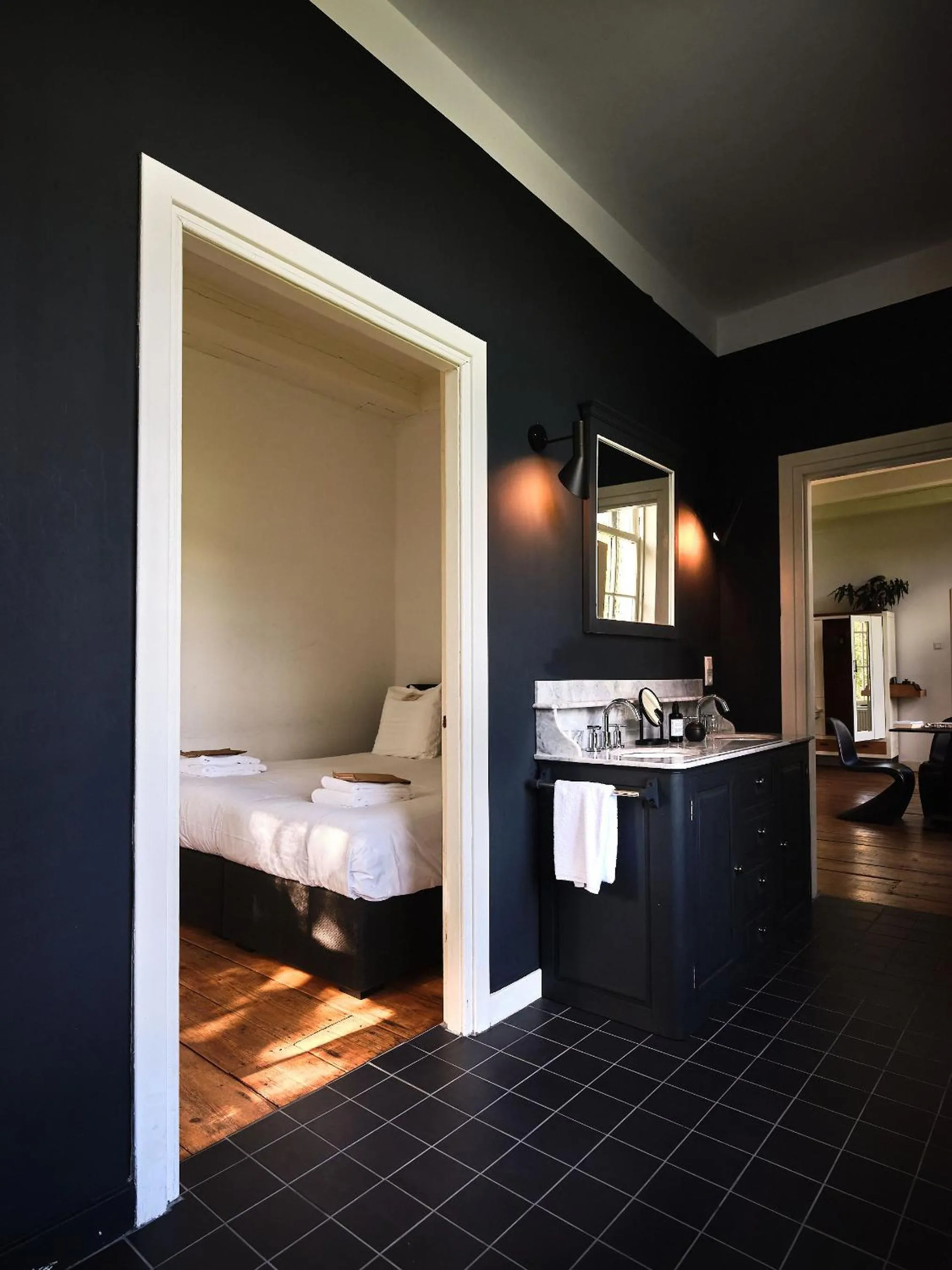 Bed in Eco Hotel Plantage Rococo