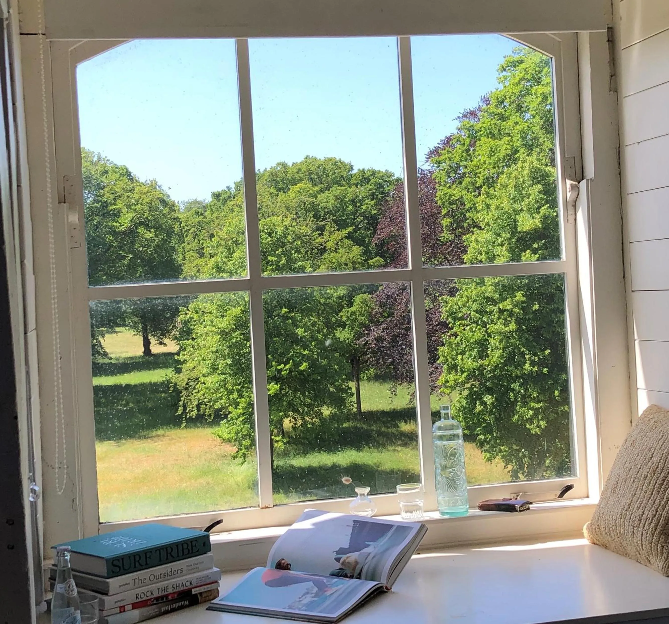 Garden view in Eco Hotel Plantage Rococo