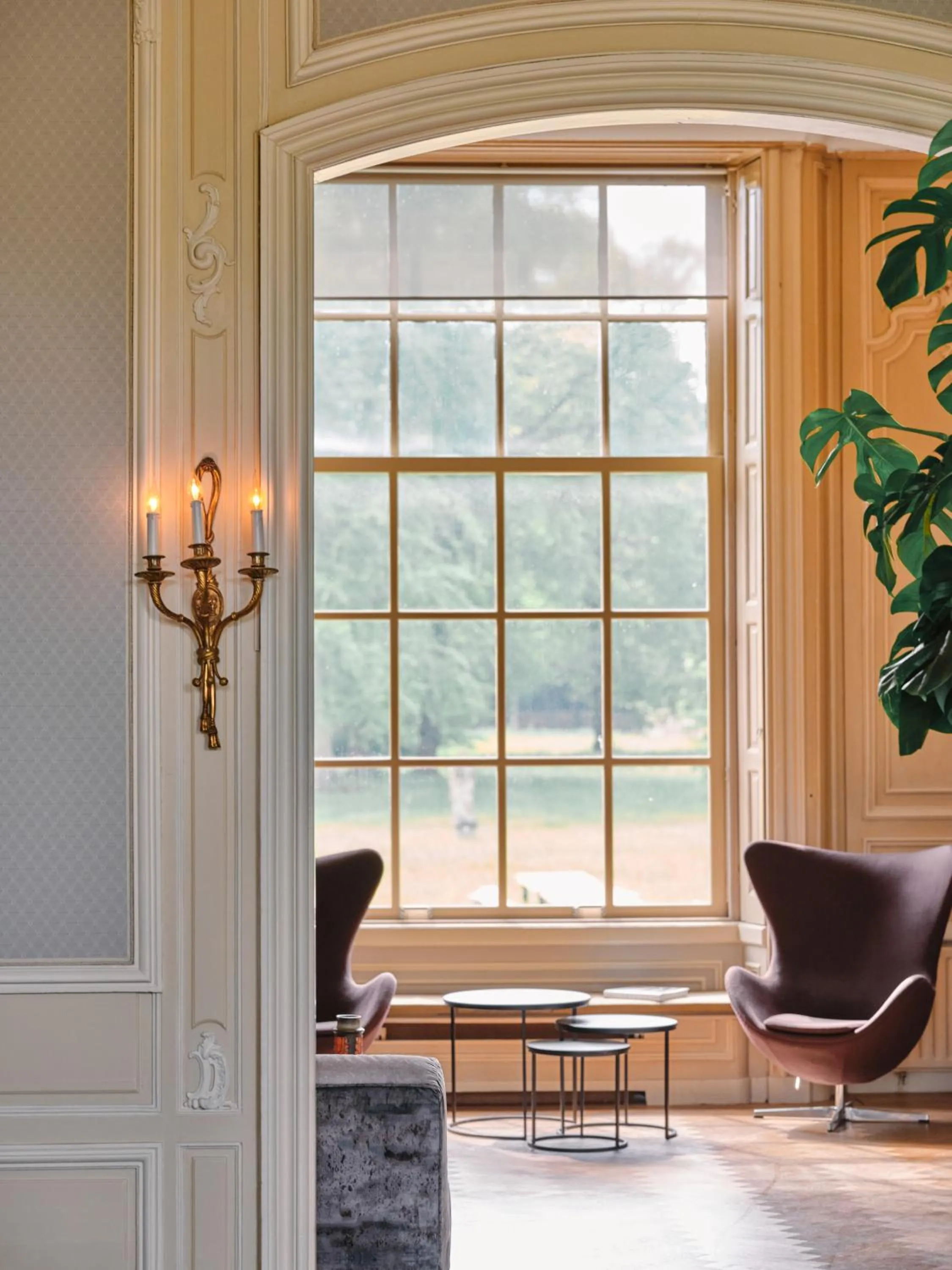 Lobby or reception in Eco Hotel Plantage Rococo