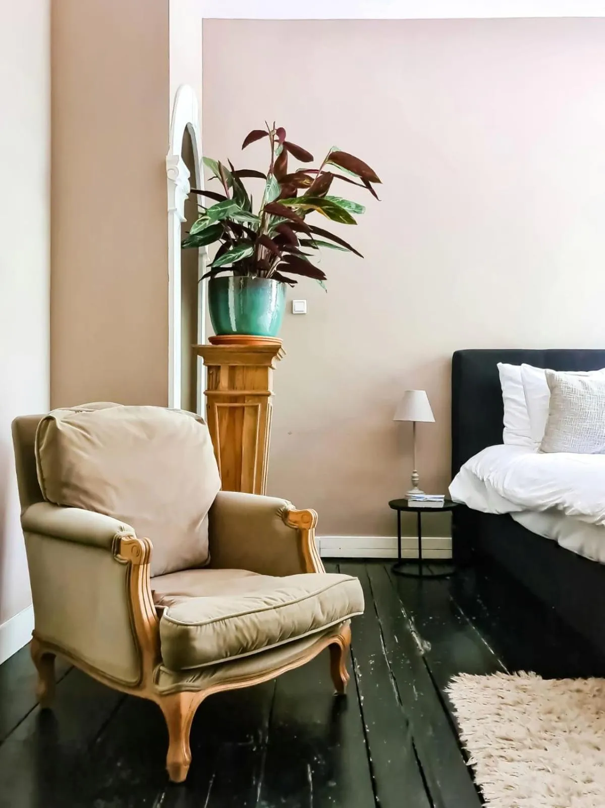 Bed in Eco Hotel Plantage Rococo