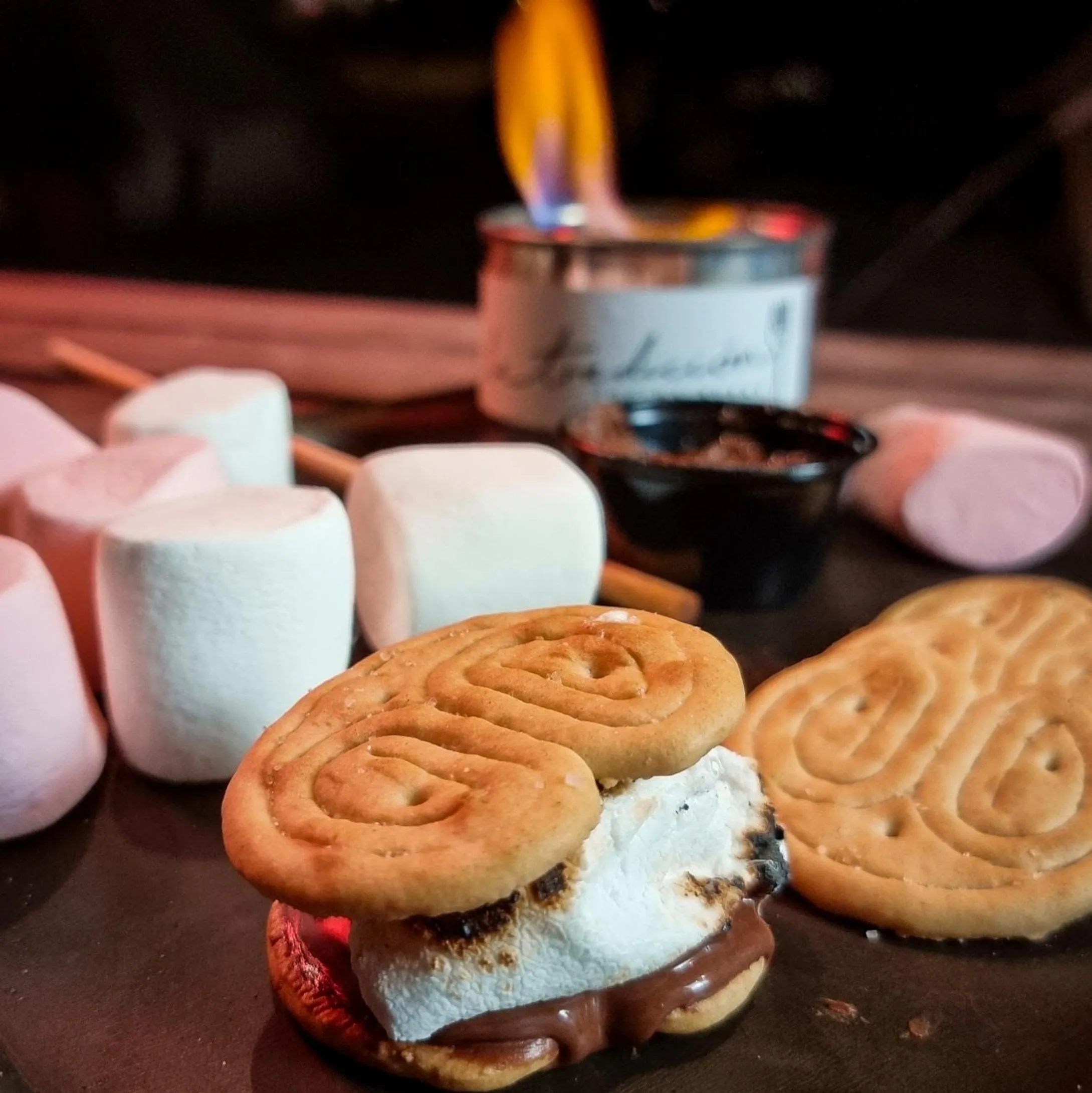 Food and drinks in La Posada en el Potrero Chico