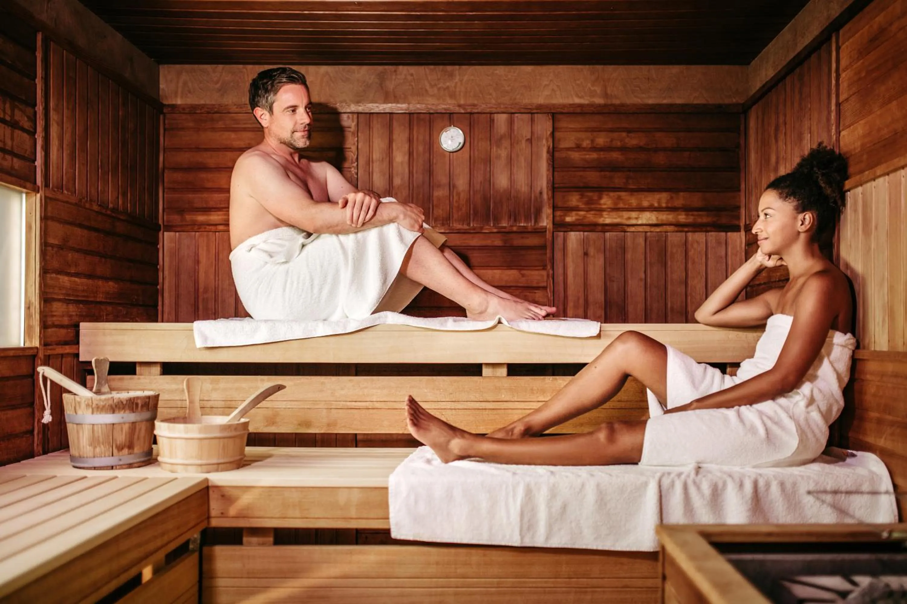 Sauna in Parkhotel Quellenhof Aachen