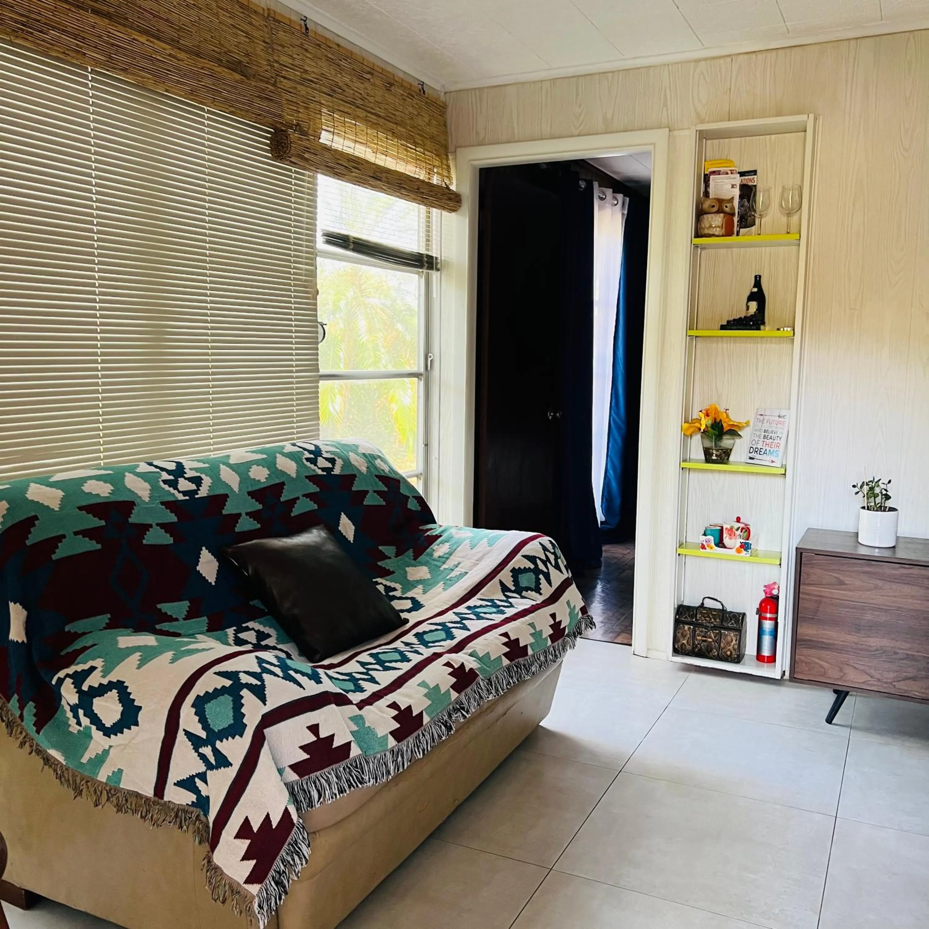 Living room, Bed in El Hoy