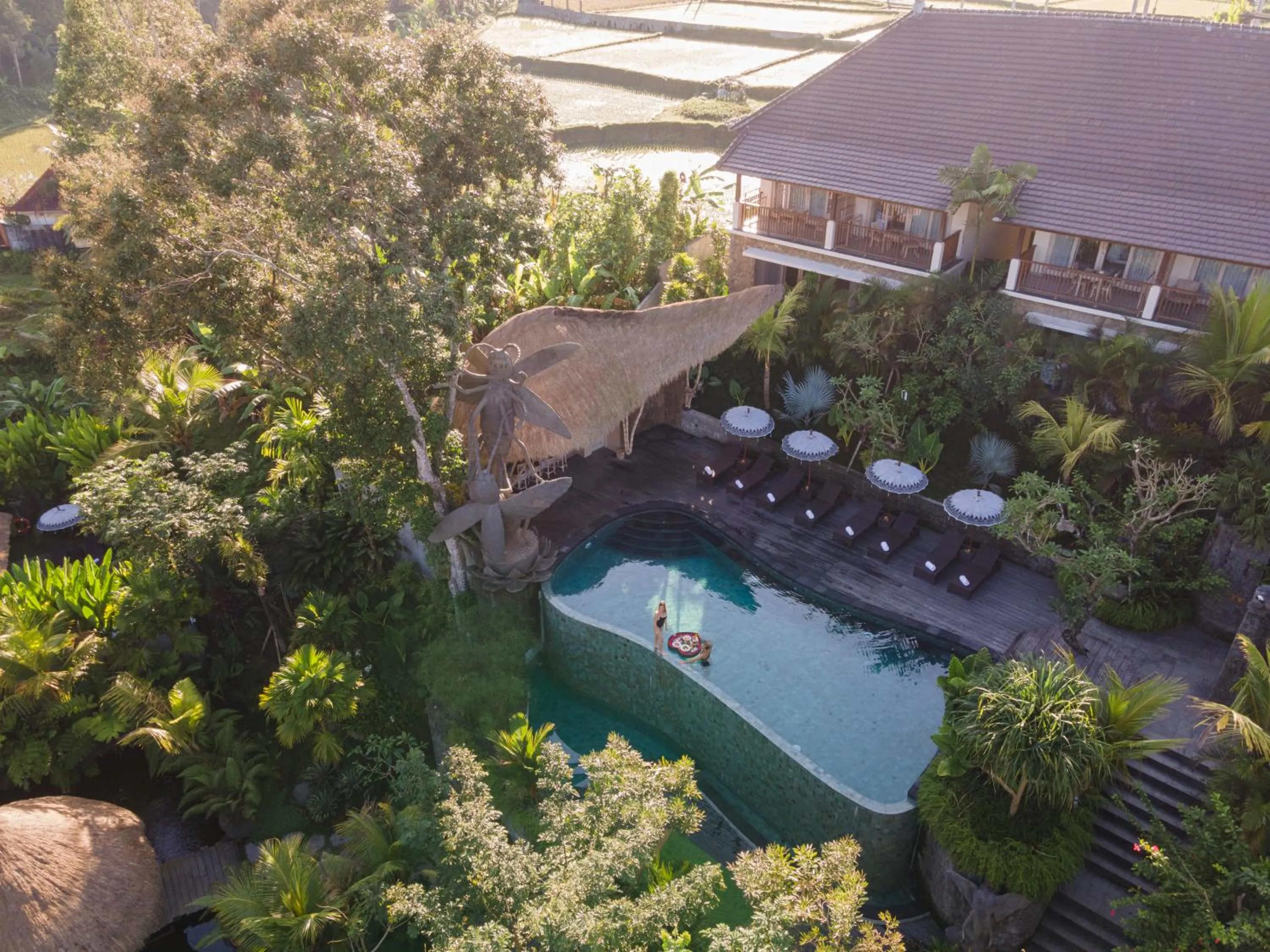 Bird's eye view in The Sun of Granary Resort and Villas