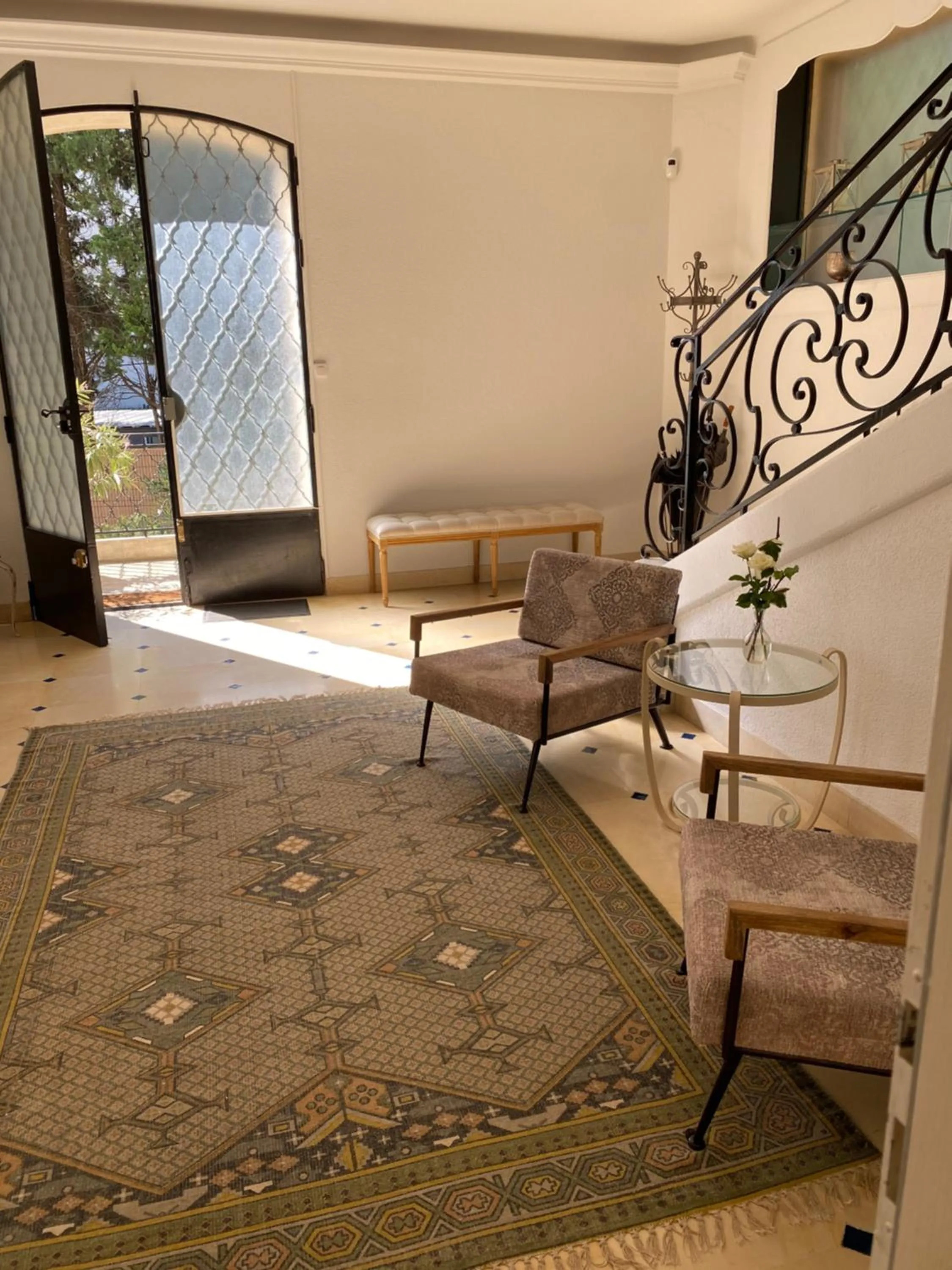 Lobby or reception in Villa Agrippa