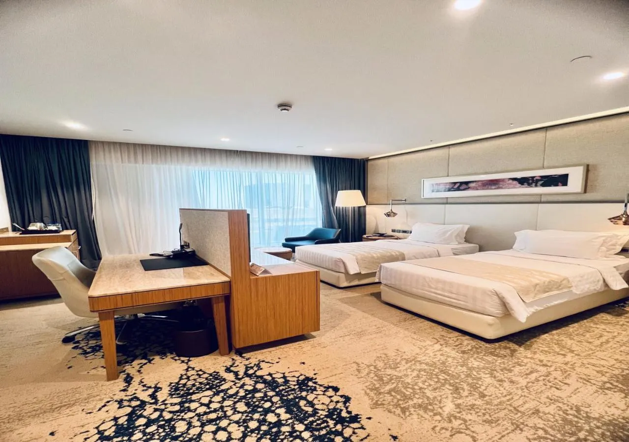 Photo of the whole room, Bed in Jouri a Murwab hotel Doha