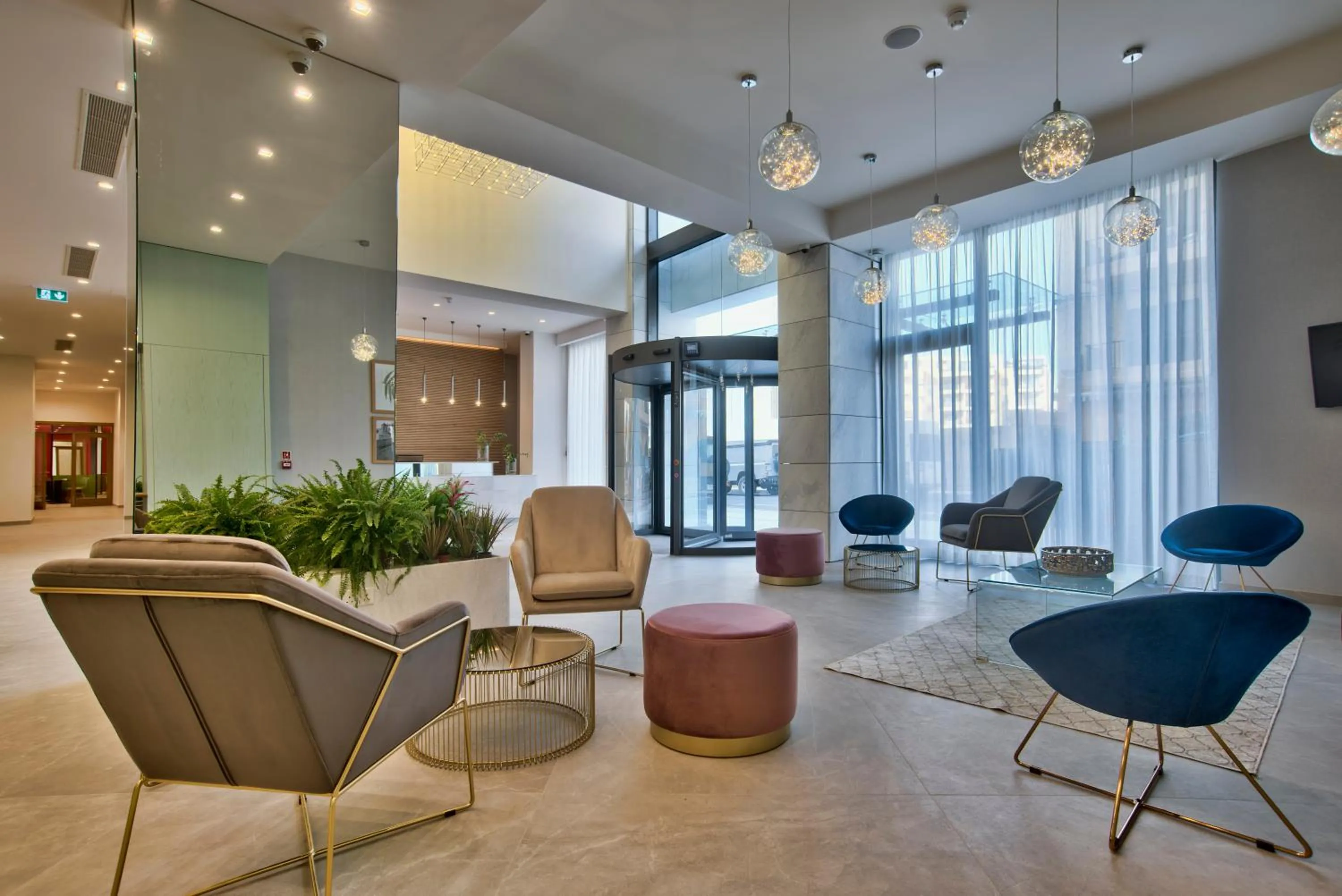 Lobby or reception in Mayflower Hotel Malta