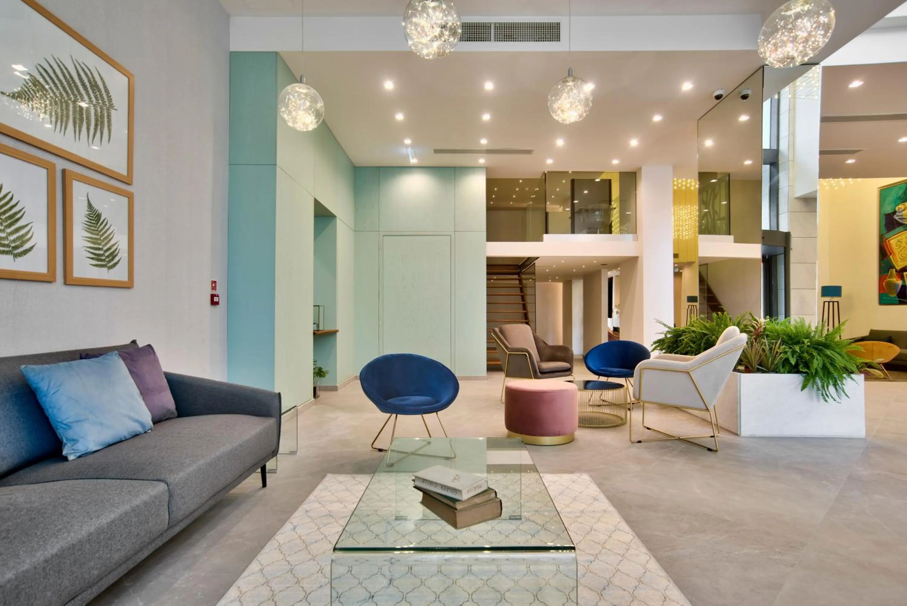 Lobby or reception in Mayflower Hotel Malta