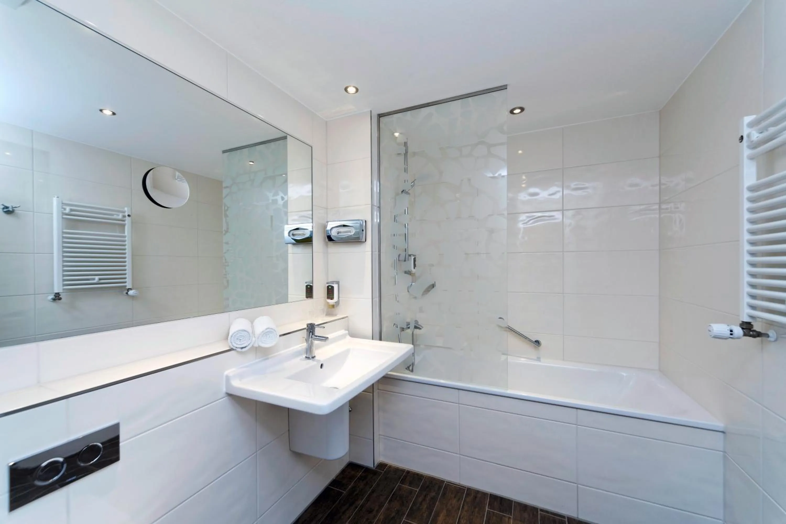 Bathroom in ibis Styles Stuttgart