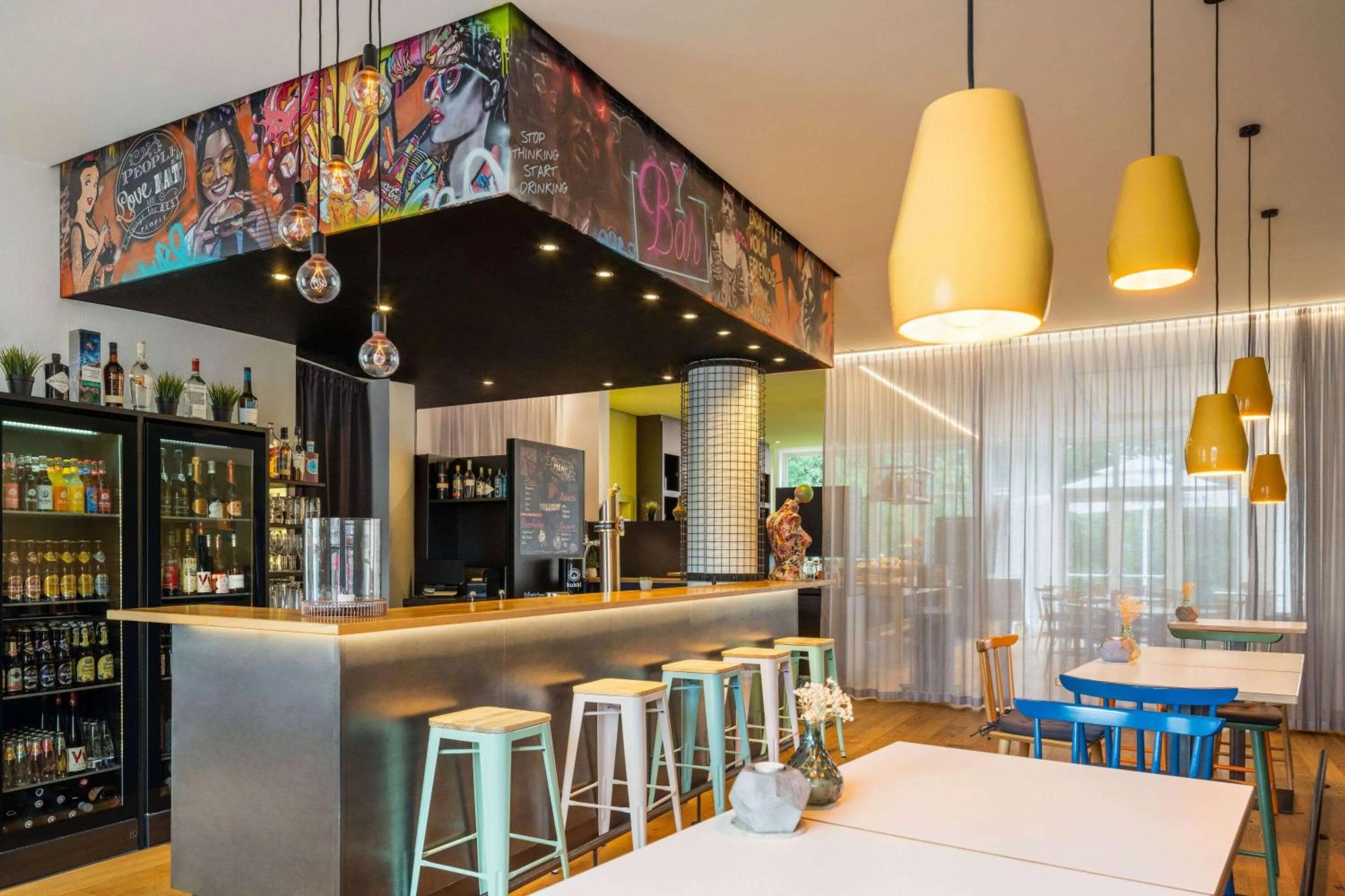 Lounge or bar in Vienna House Easy by Wyndham Landsberg