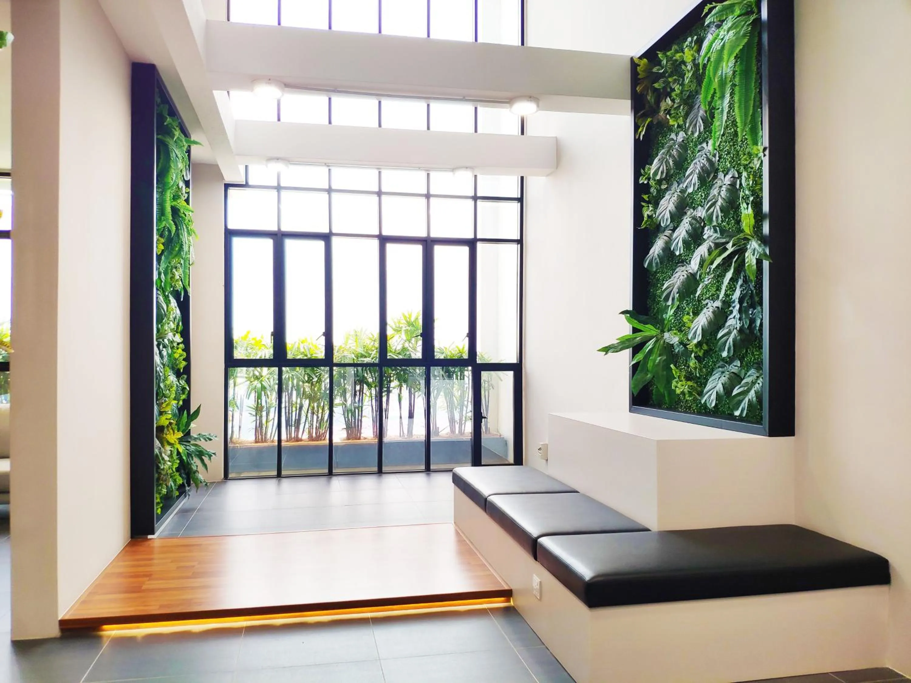 Communal lounge/ TV room in Le Pavilion by Salaam Suites, 5 pax, near Setiawalk