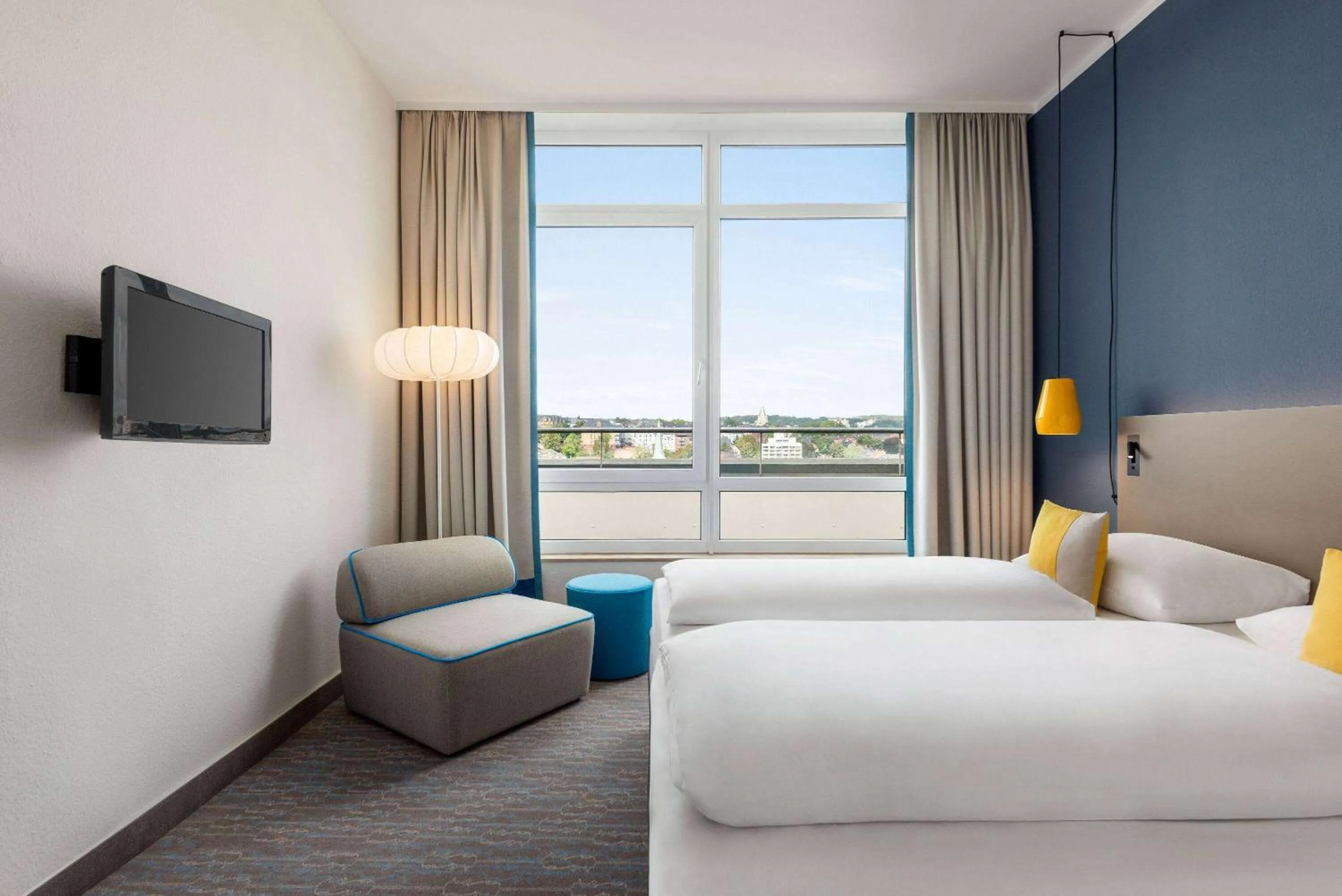 Bed in Vienna House Easy by Wyndham Wuppertal