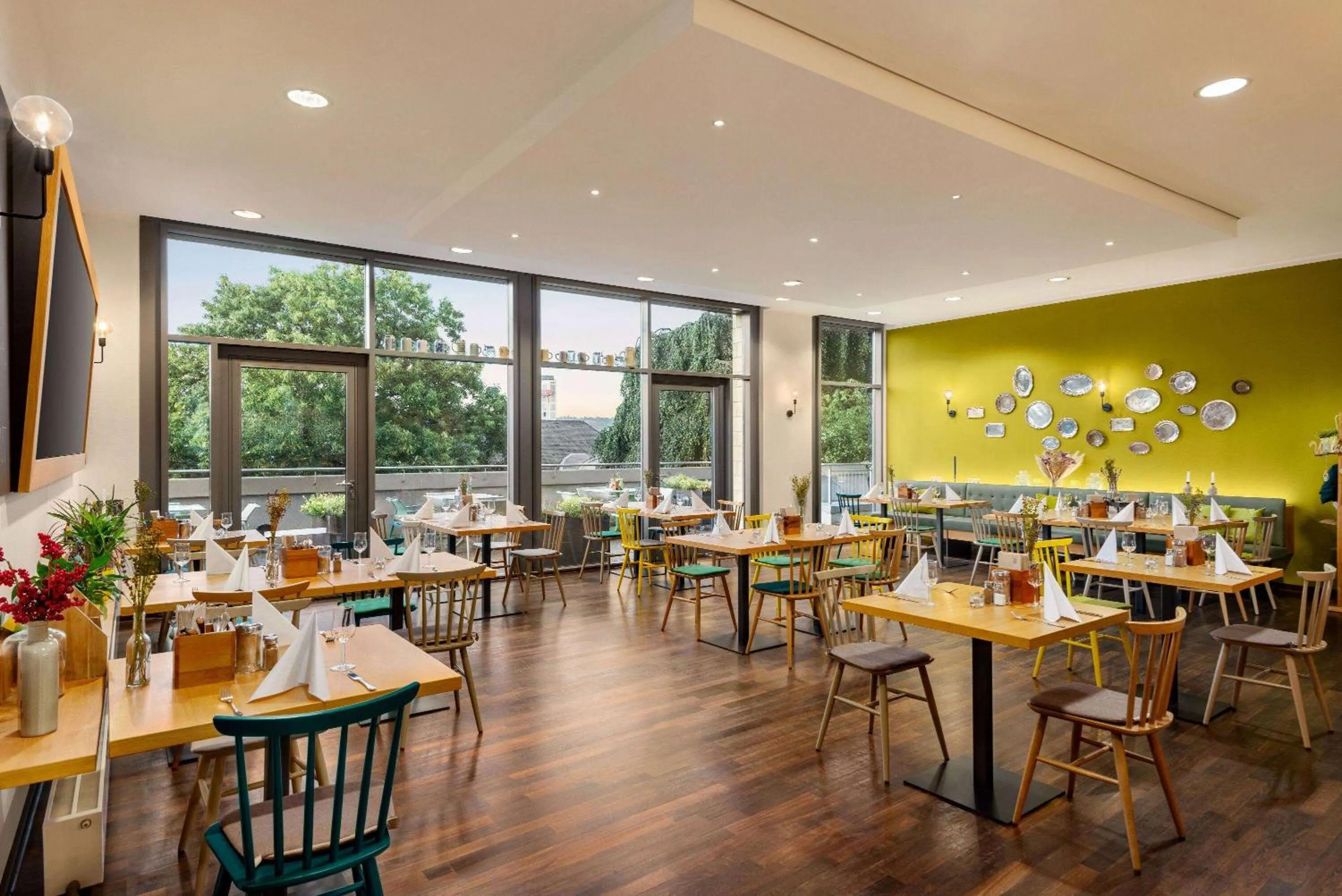 Restaurant/places to eat in Vienna House Easy by Wyndham Wuppertal