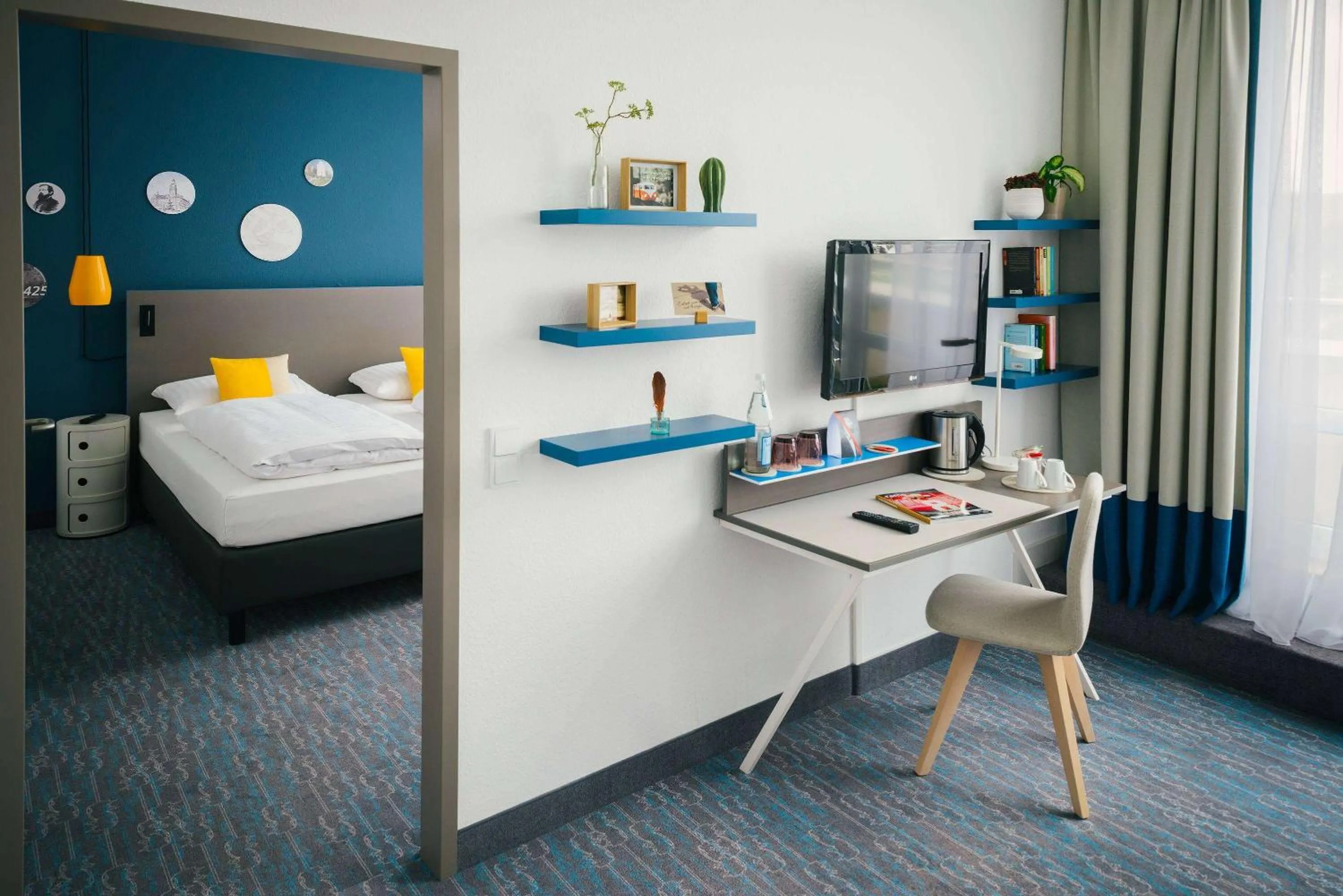 Photo of the whole room, Bed in Vienna House Easy by Wyndham Wuppertal