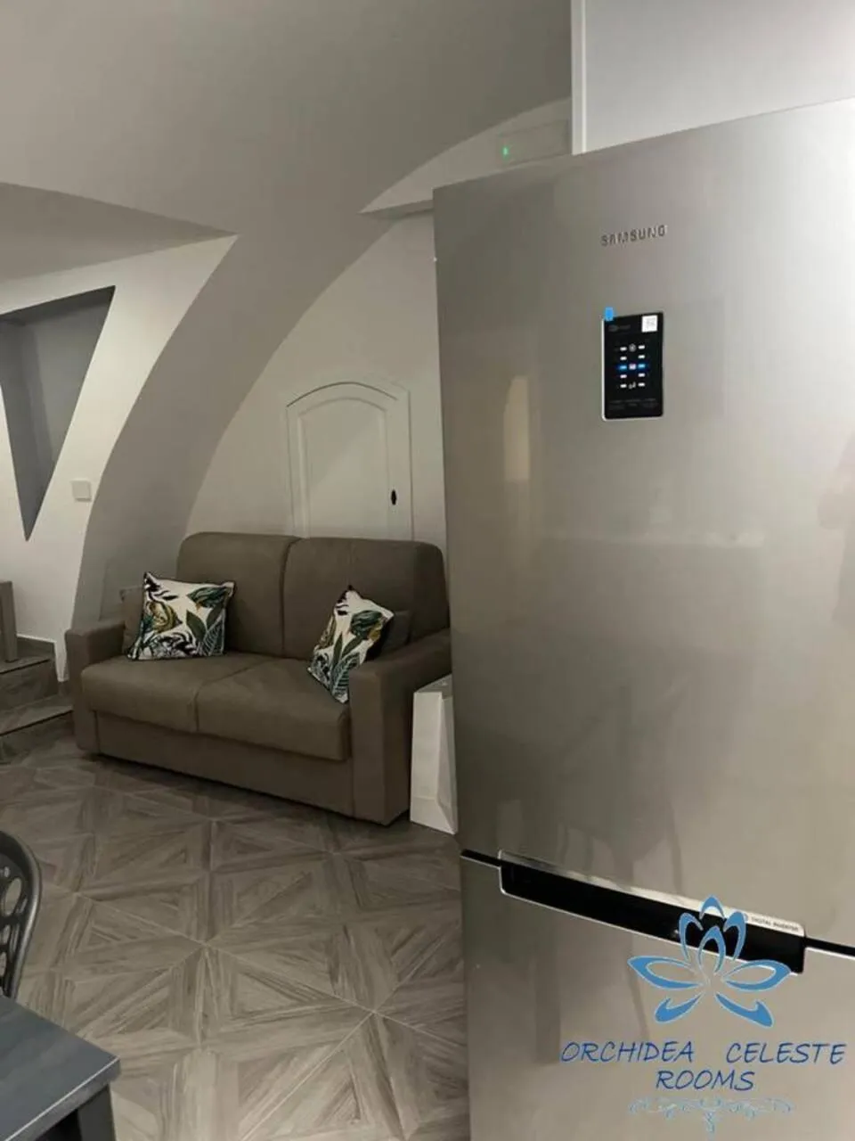 Living room in B&B Orchidea Celeste