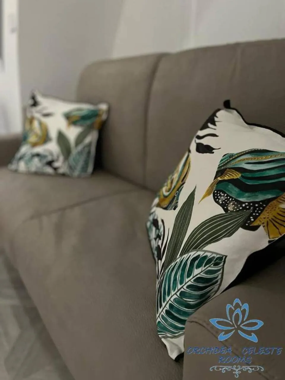 Living room in B&B Orchidea Celeste