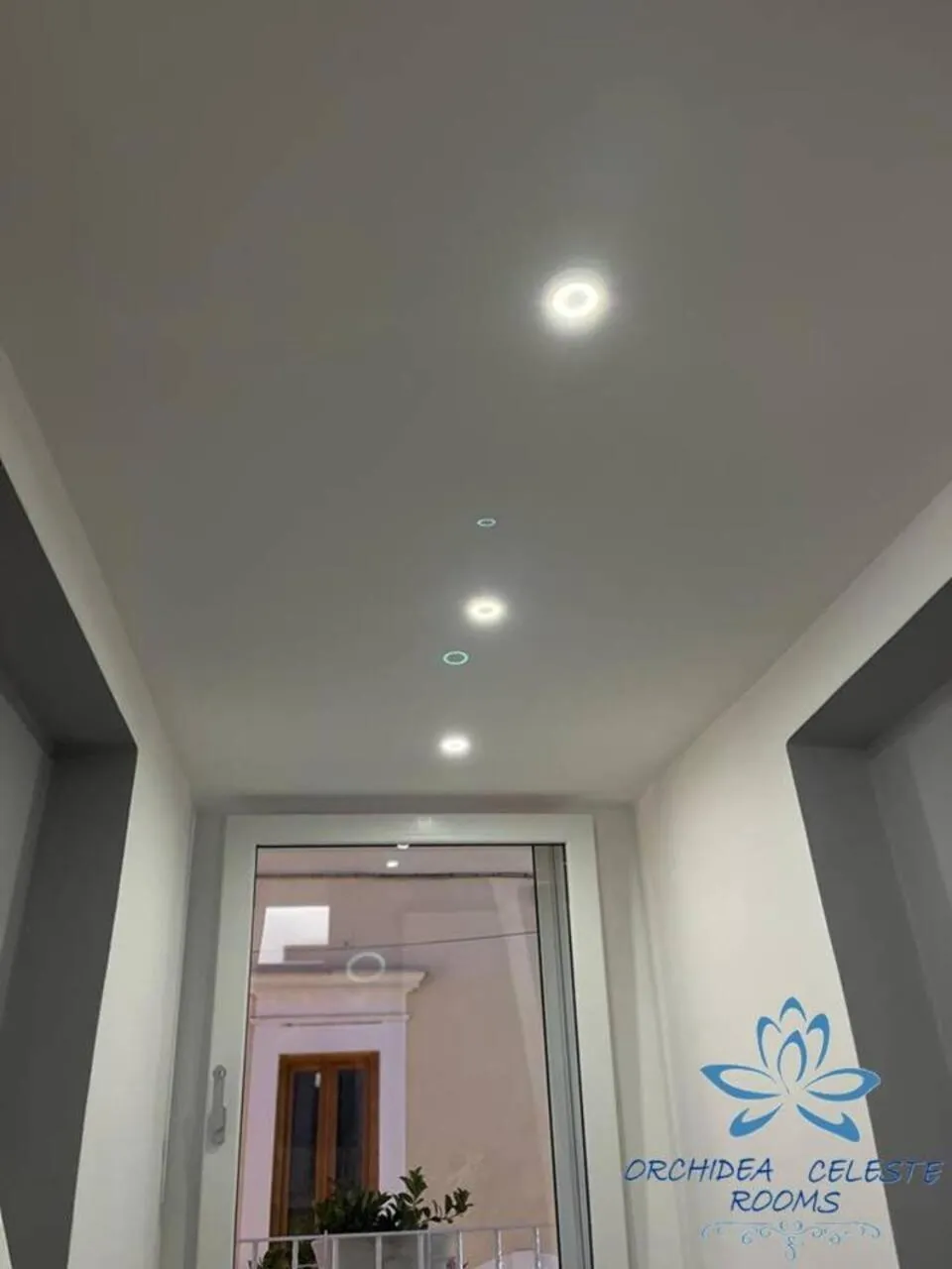 Decorative detail in B&B Orchidea Celeste