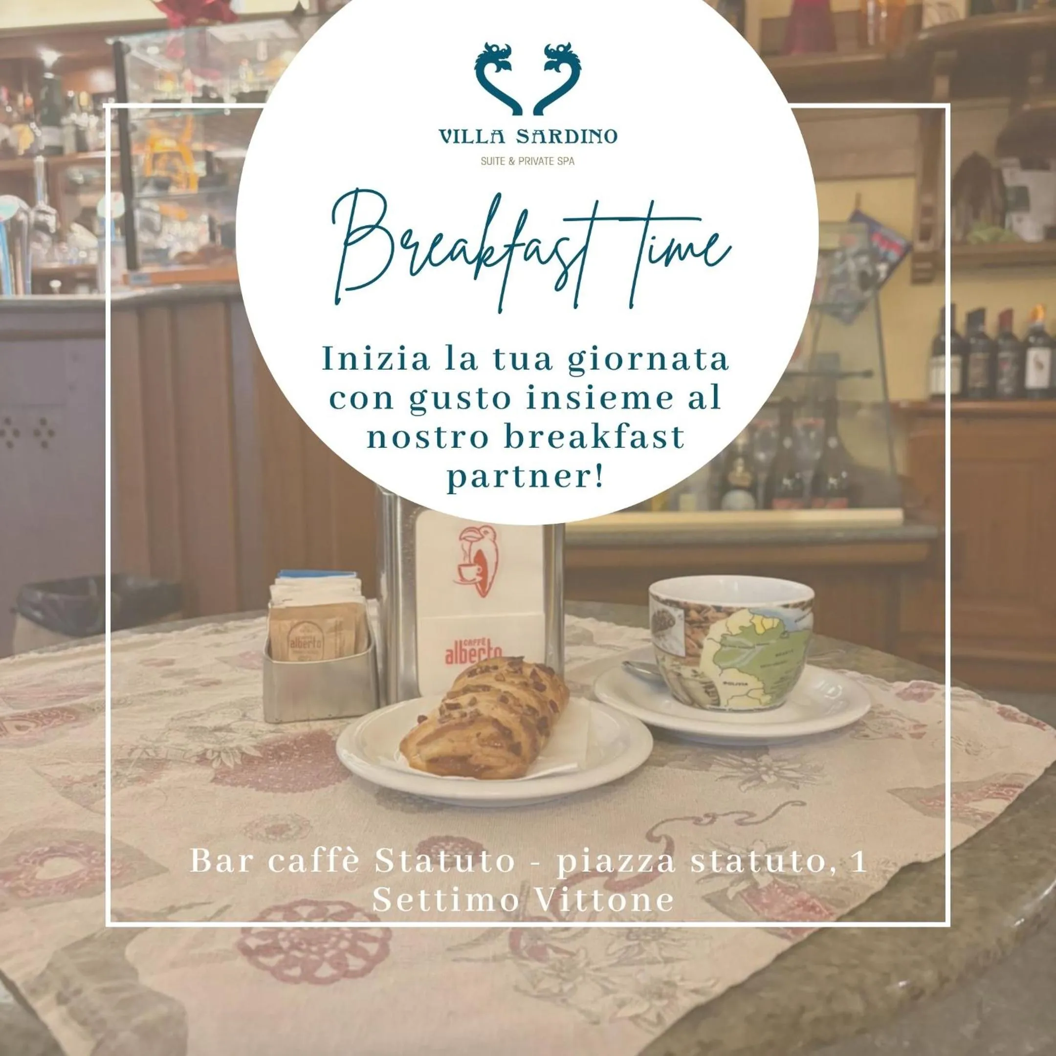 Breakfast in Villa Sardino