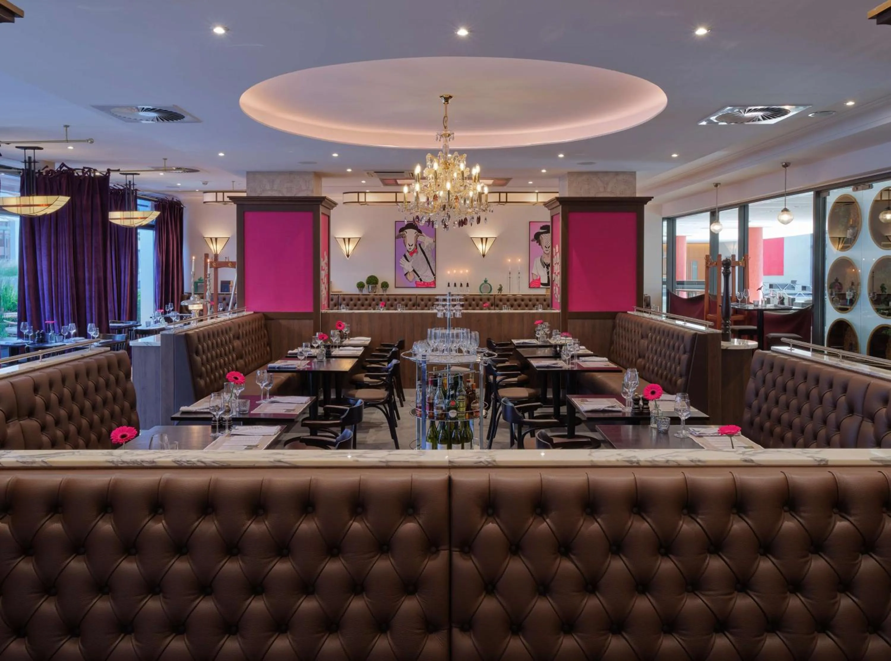 Restaurant/places to eat in Dorint Pallas Wiesbaden