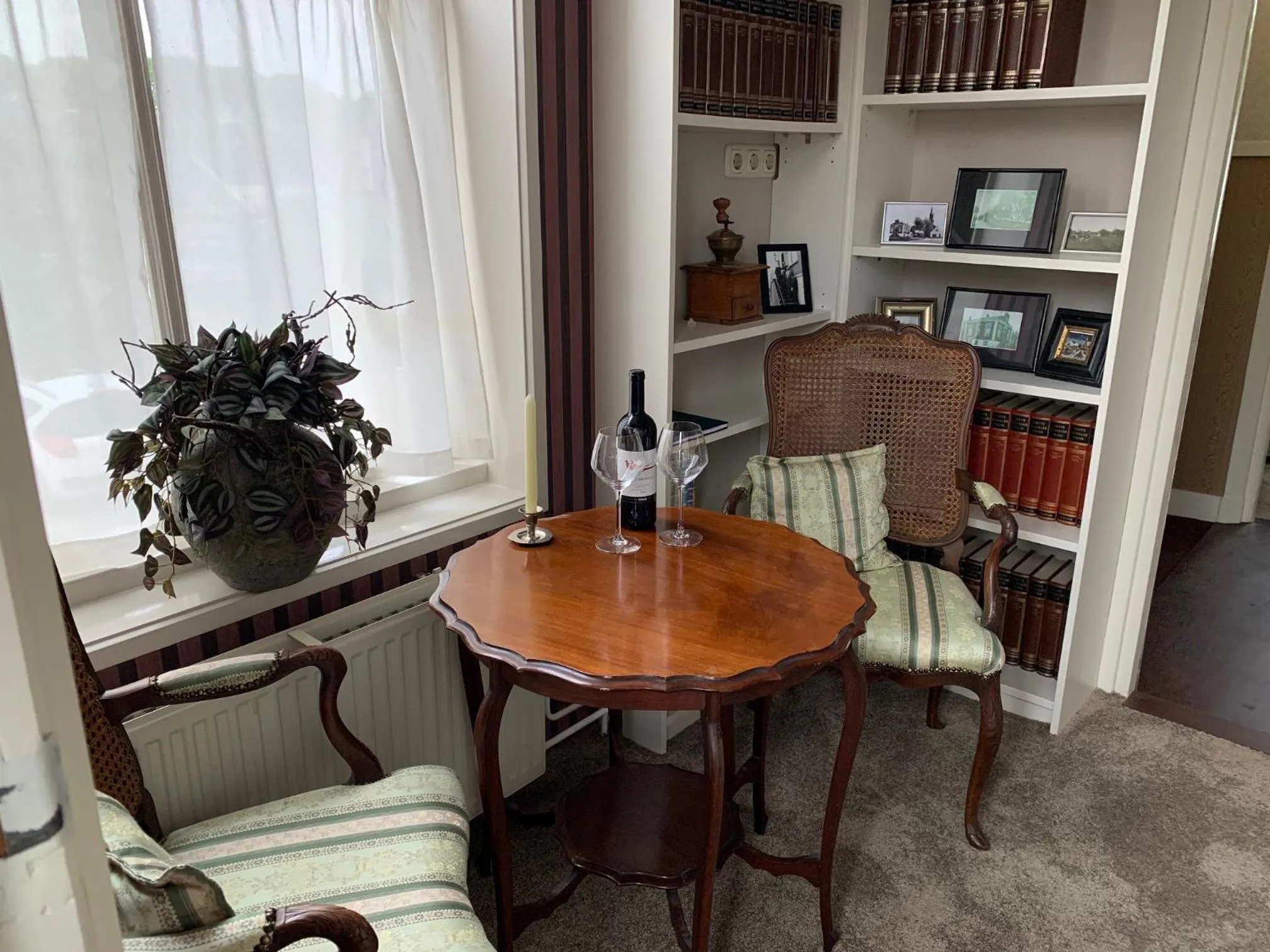 Living room in B&B 't Raethuys