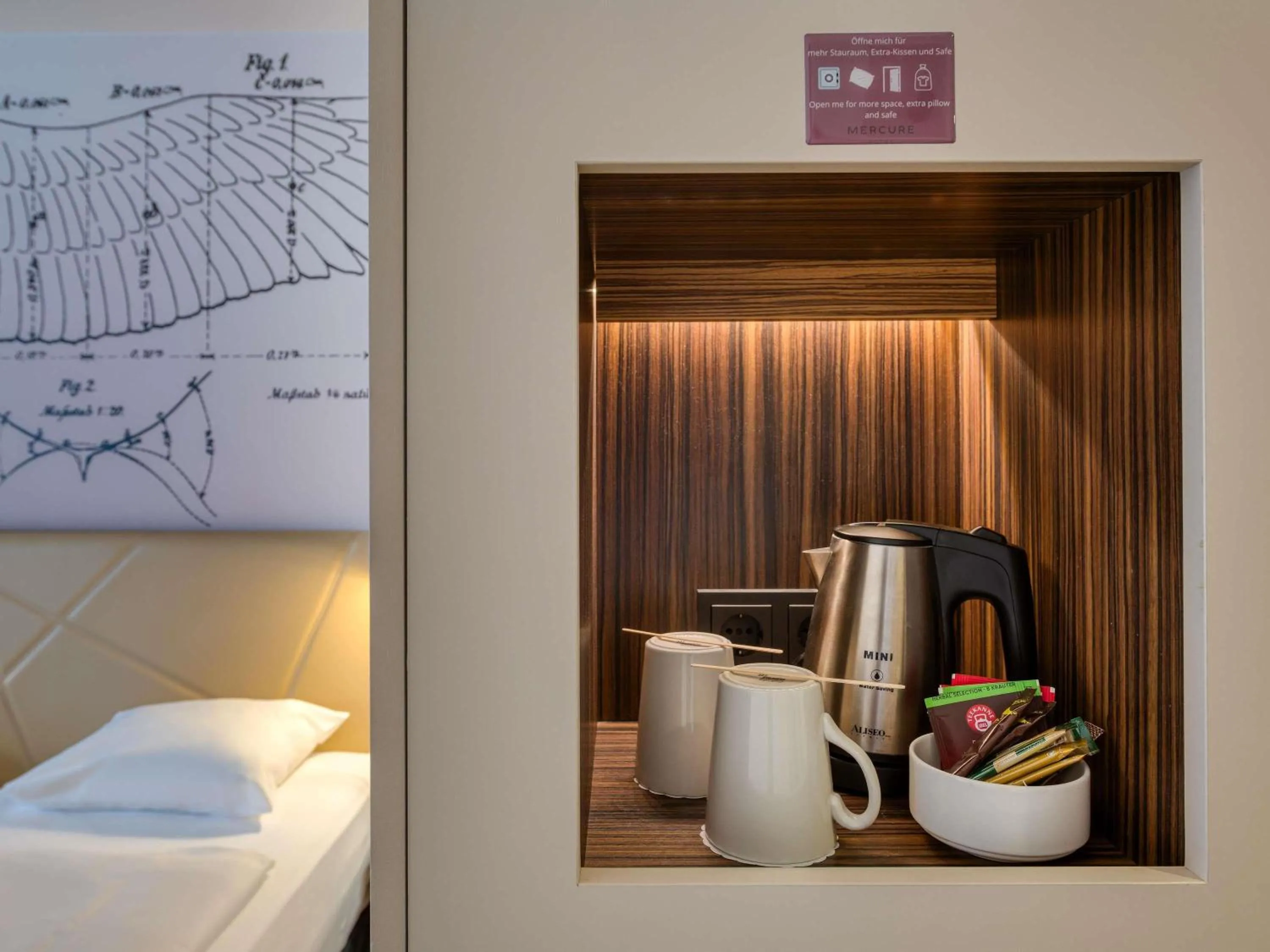 Bedroom in Mercure Hotel Berlin City