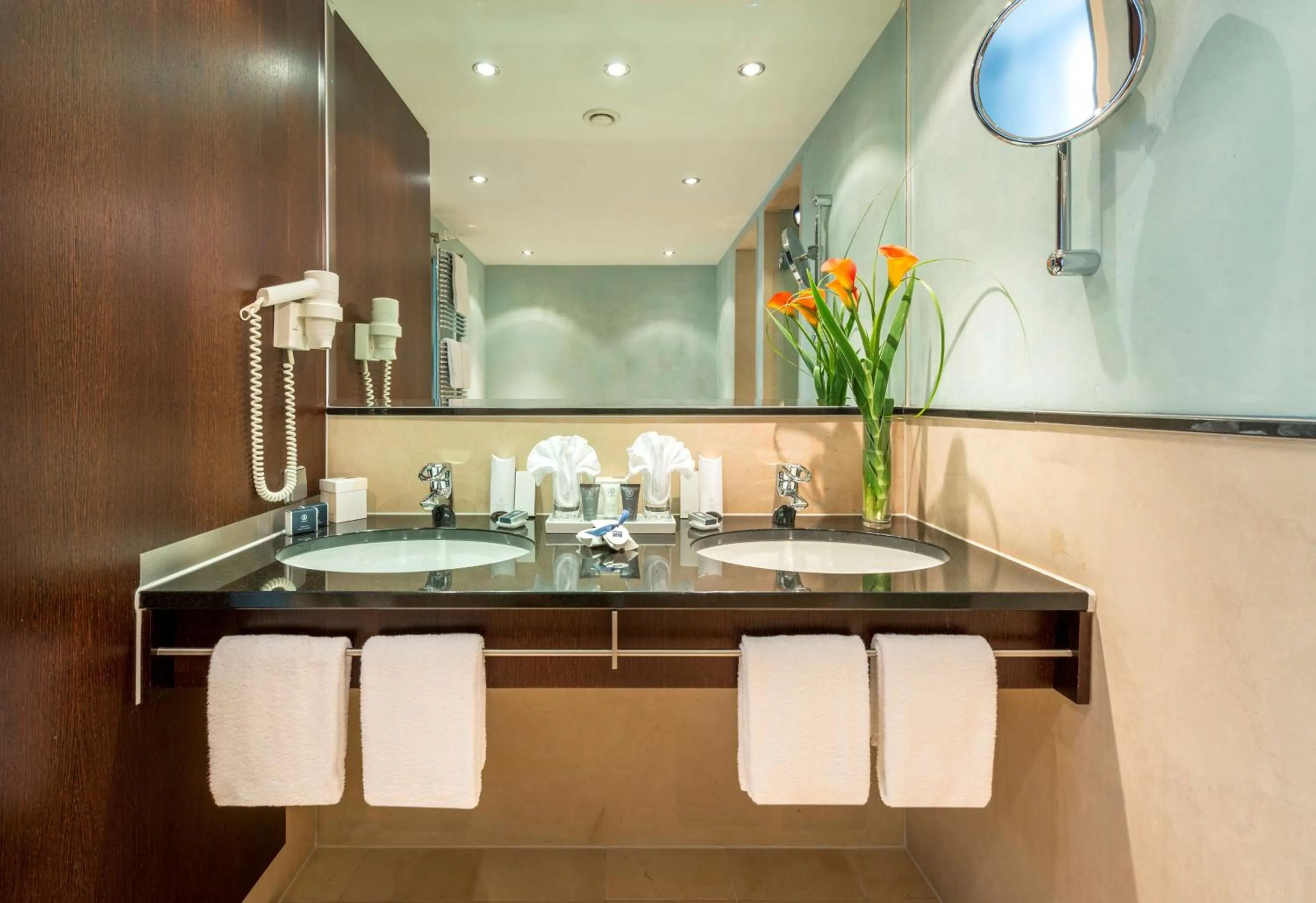 Bathroom in Dorint Main Taunus Zentrum Frankfurt Sulzbach