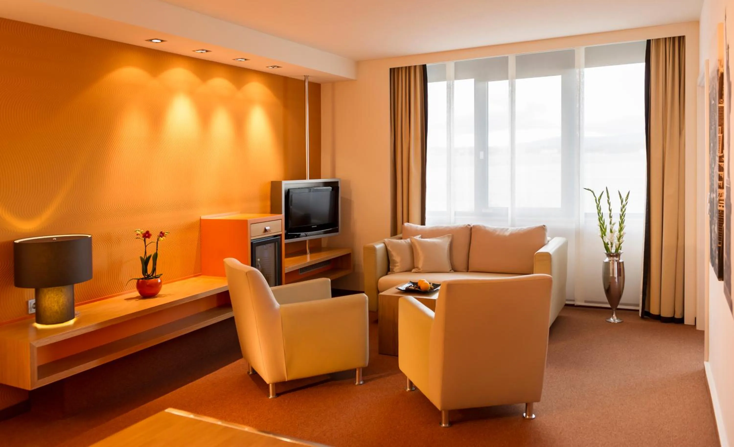 Seating area in Dorint Main Taunus Zentrum Frankfurt Sulzbach