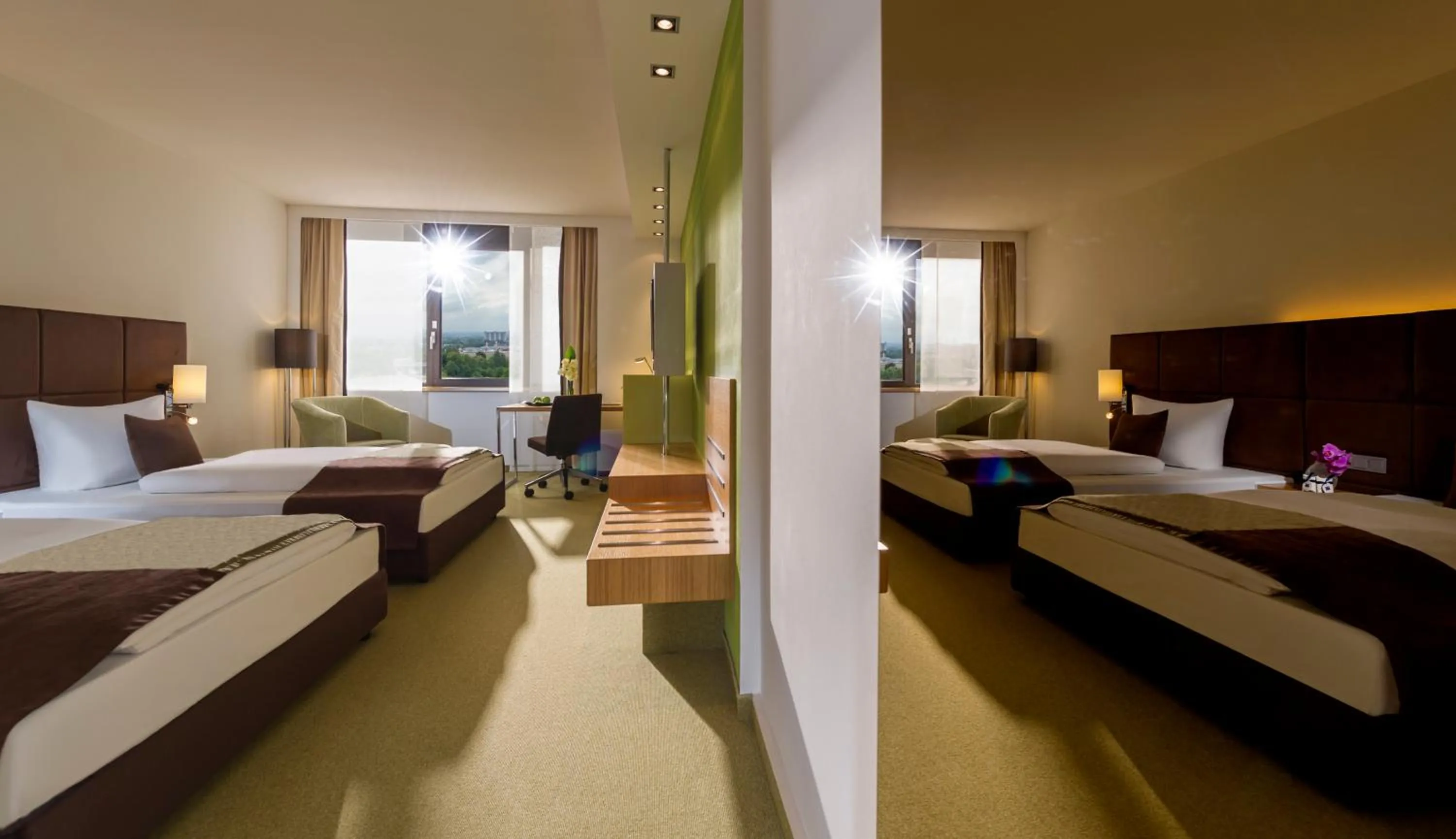 Bed in Dorint Main Taunus Zentrum Frankfurt Sulzbach