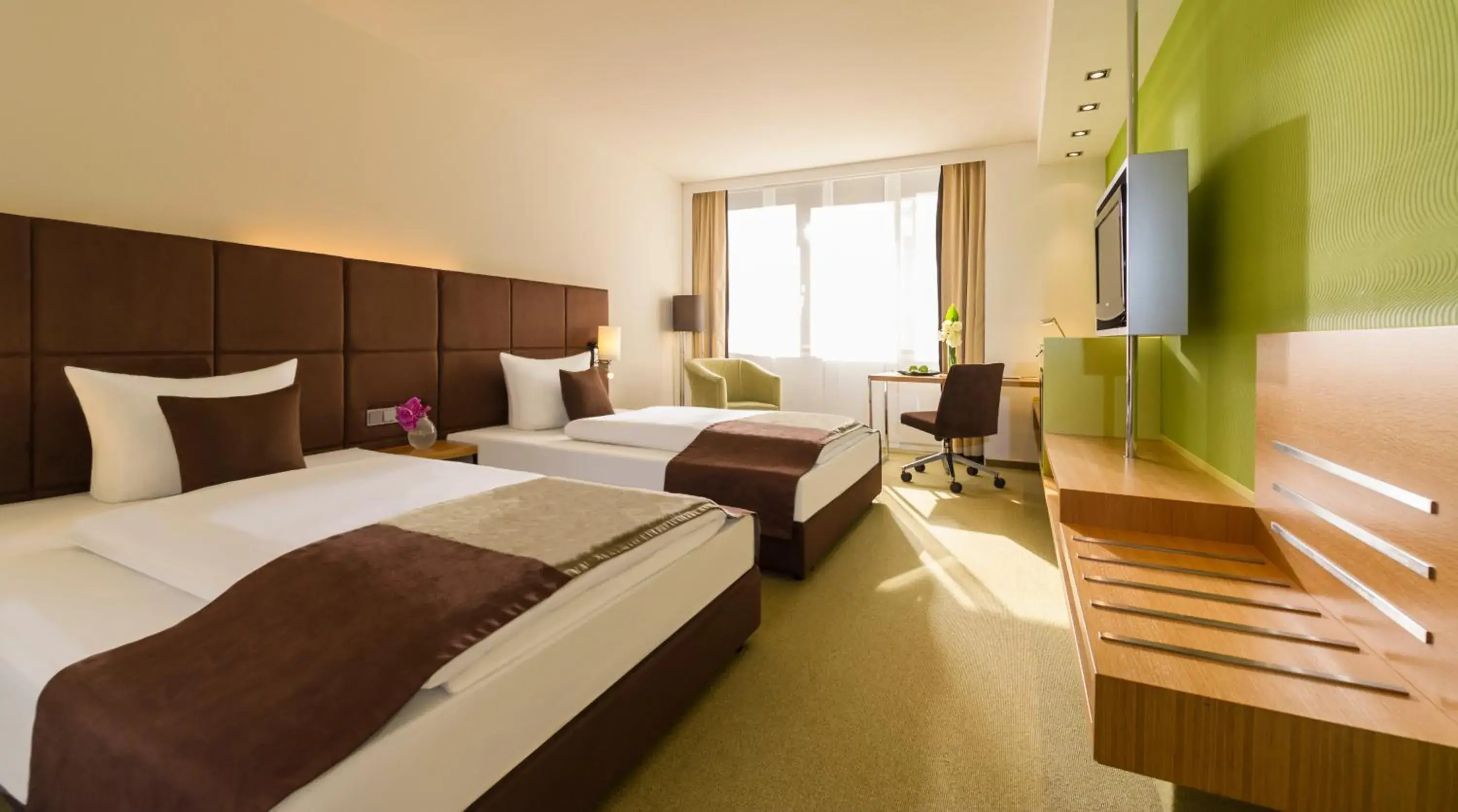 Standard Twin Room in Dorint Main Taunus Zentrum Frankfurt Sulzbach Standard Twin Room in Dorint Main Taunus Zentrum Frankfurt Sulzbach