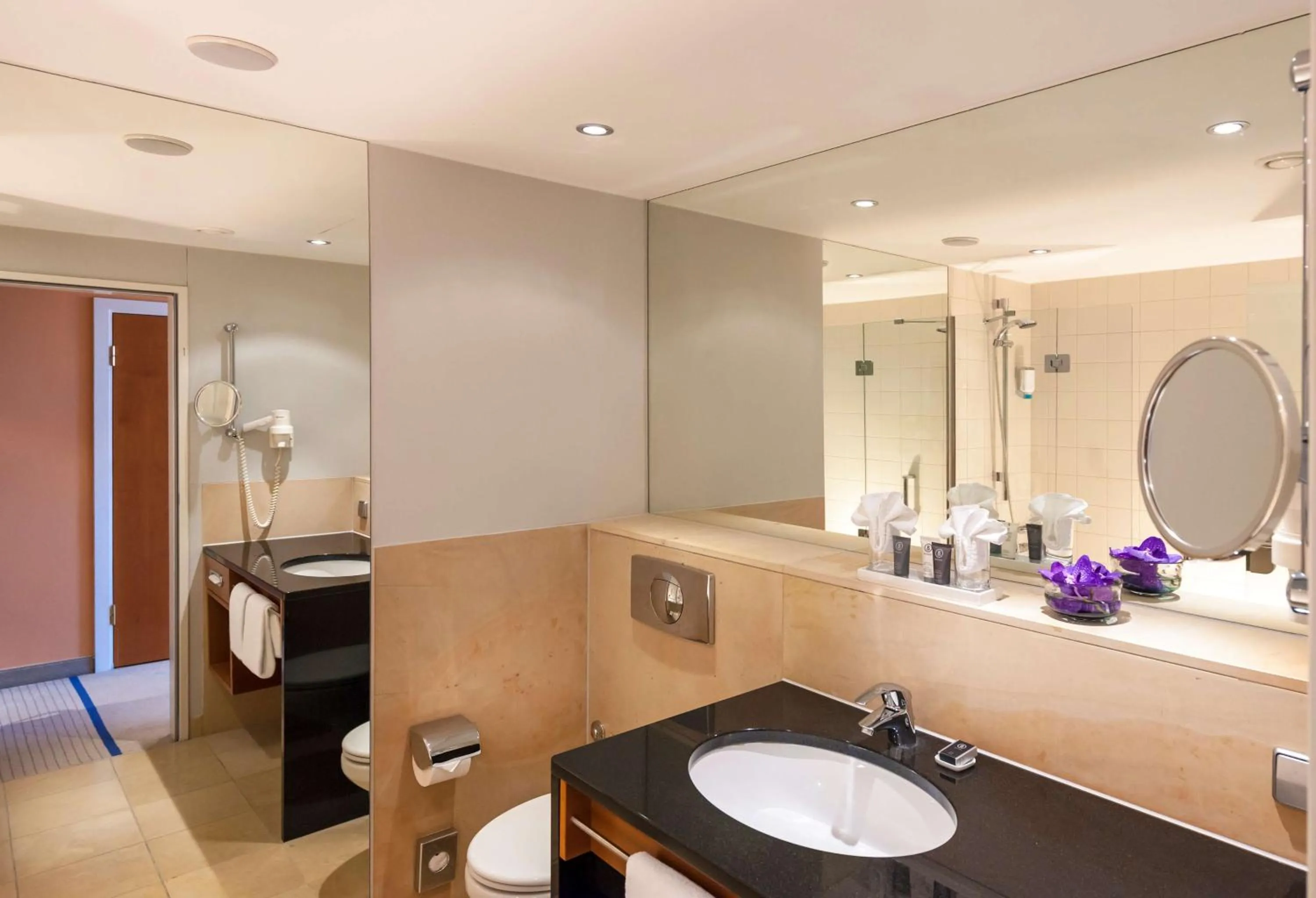 Bathroom in Dorint Main Taunus Zentrum Frankfurt Sulzbach