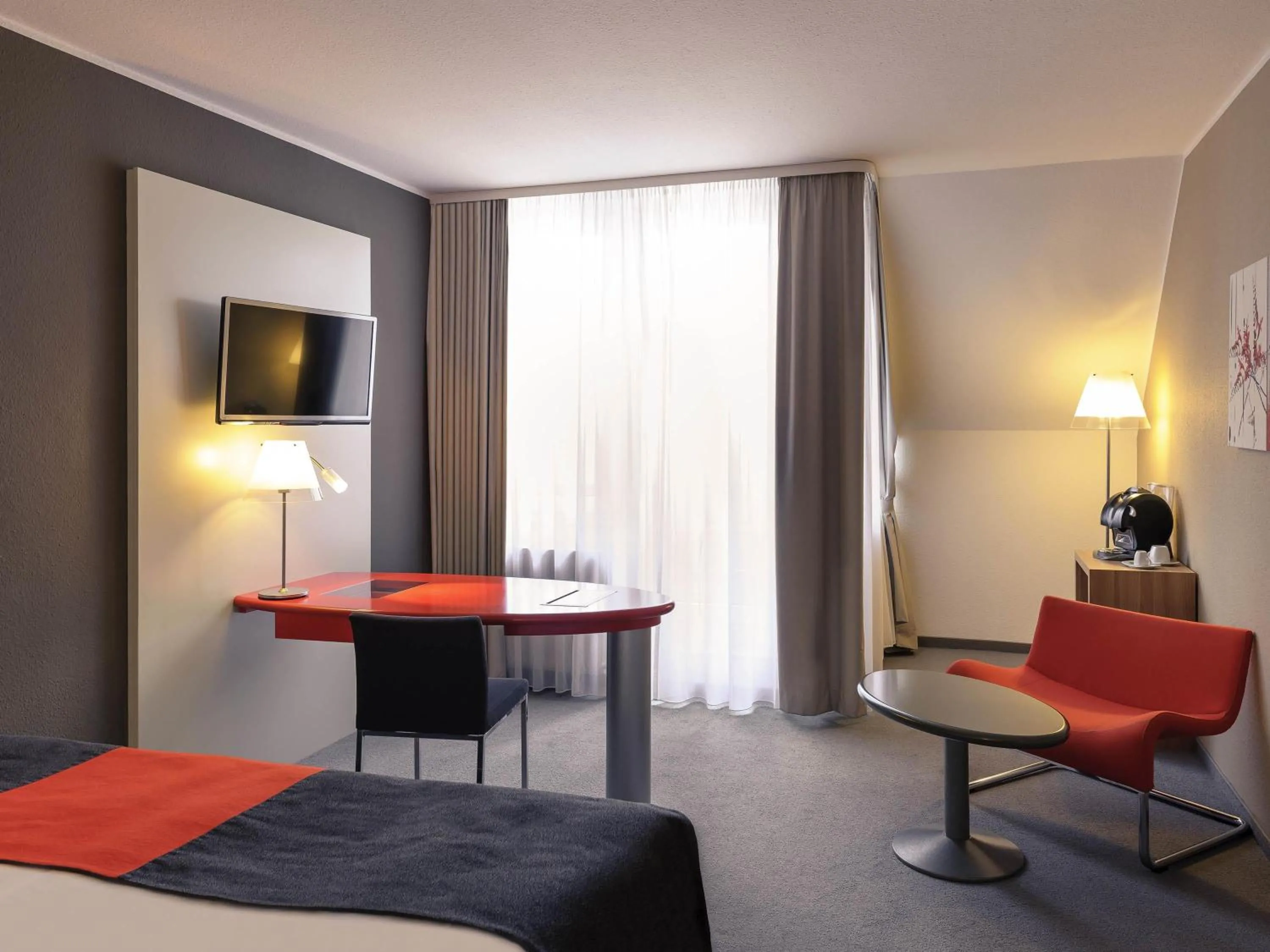 Bedroom, Bed in Mercure Residenz Frankfurt Messe