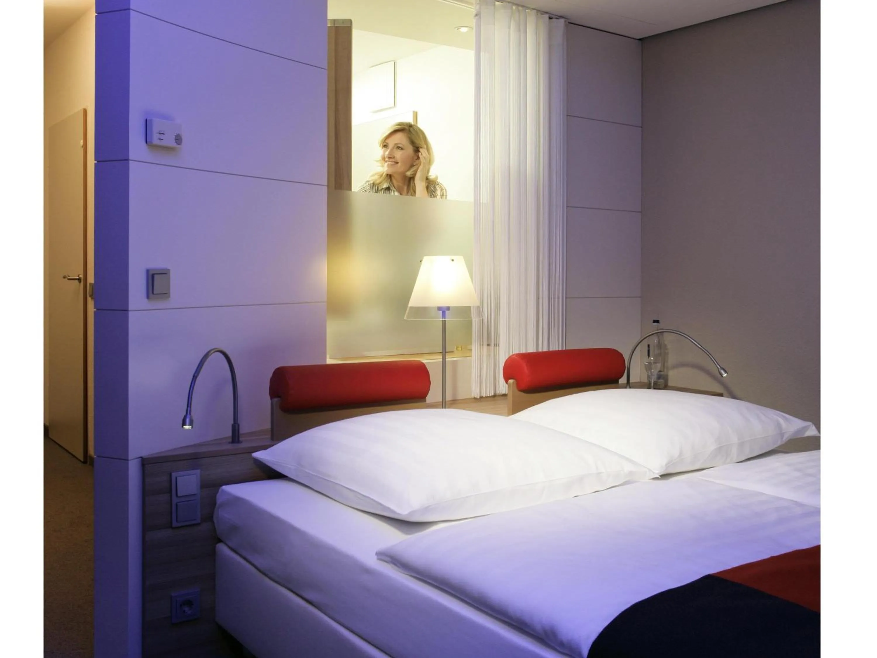 Bedroom, Bed in Mercure Residenz Frankfurt Messe