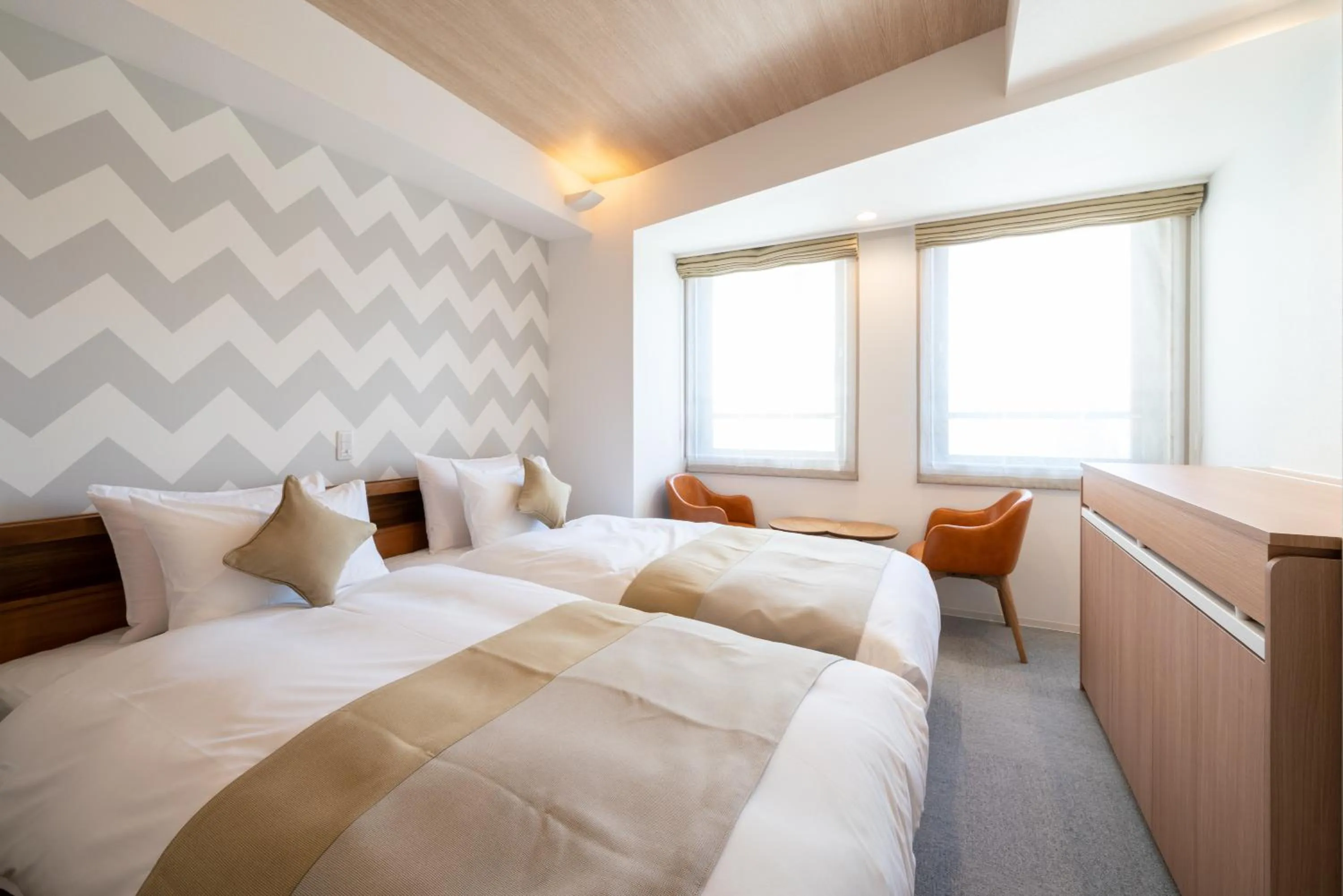 Bed in Stay SAKURA Tokyo ASAKUSA ART DECO HOTEL