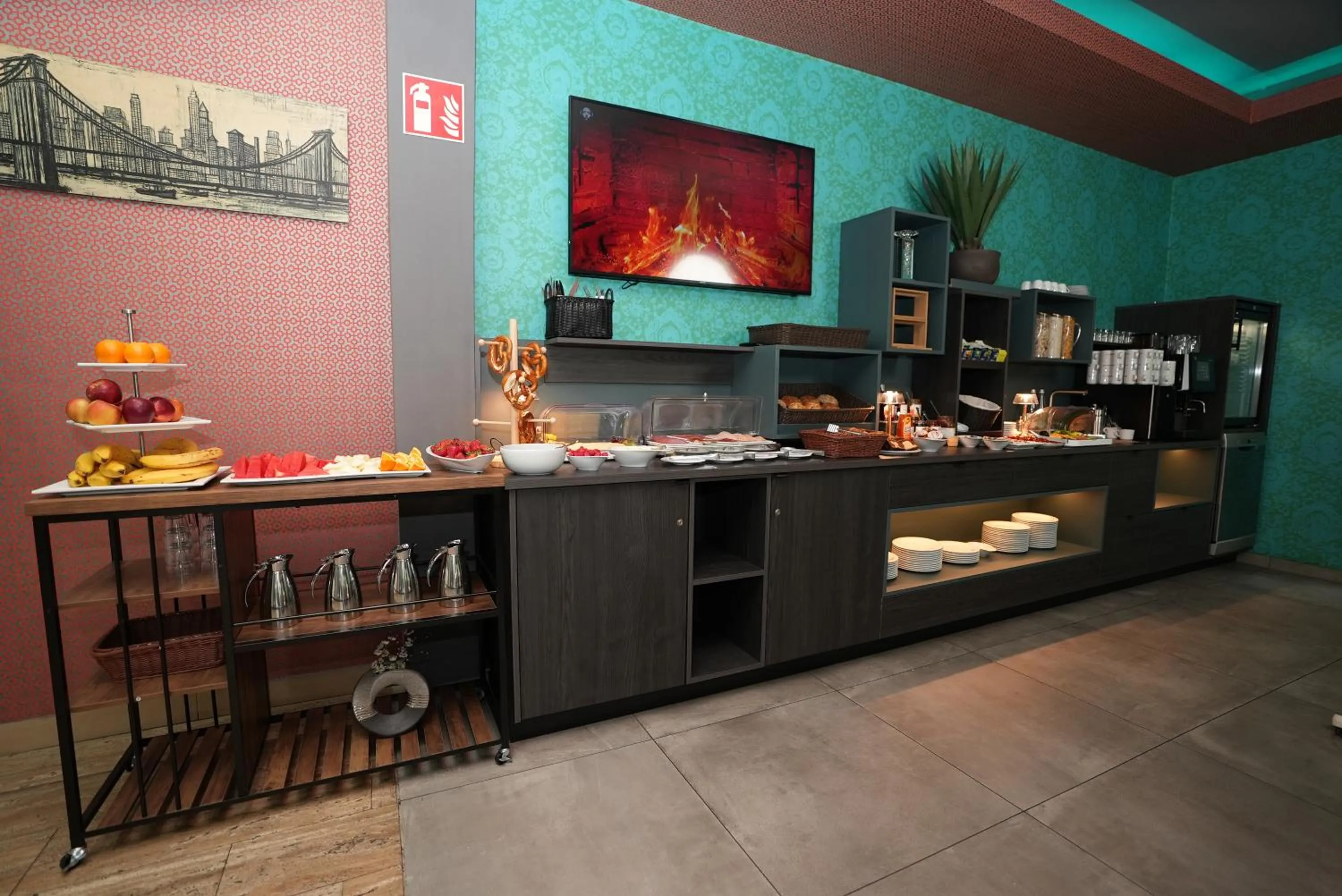 Breakfast in Hotel Attaché an der Messe