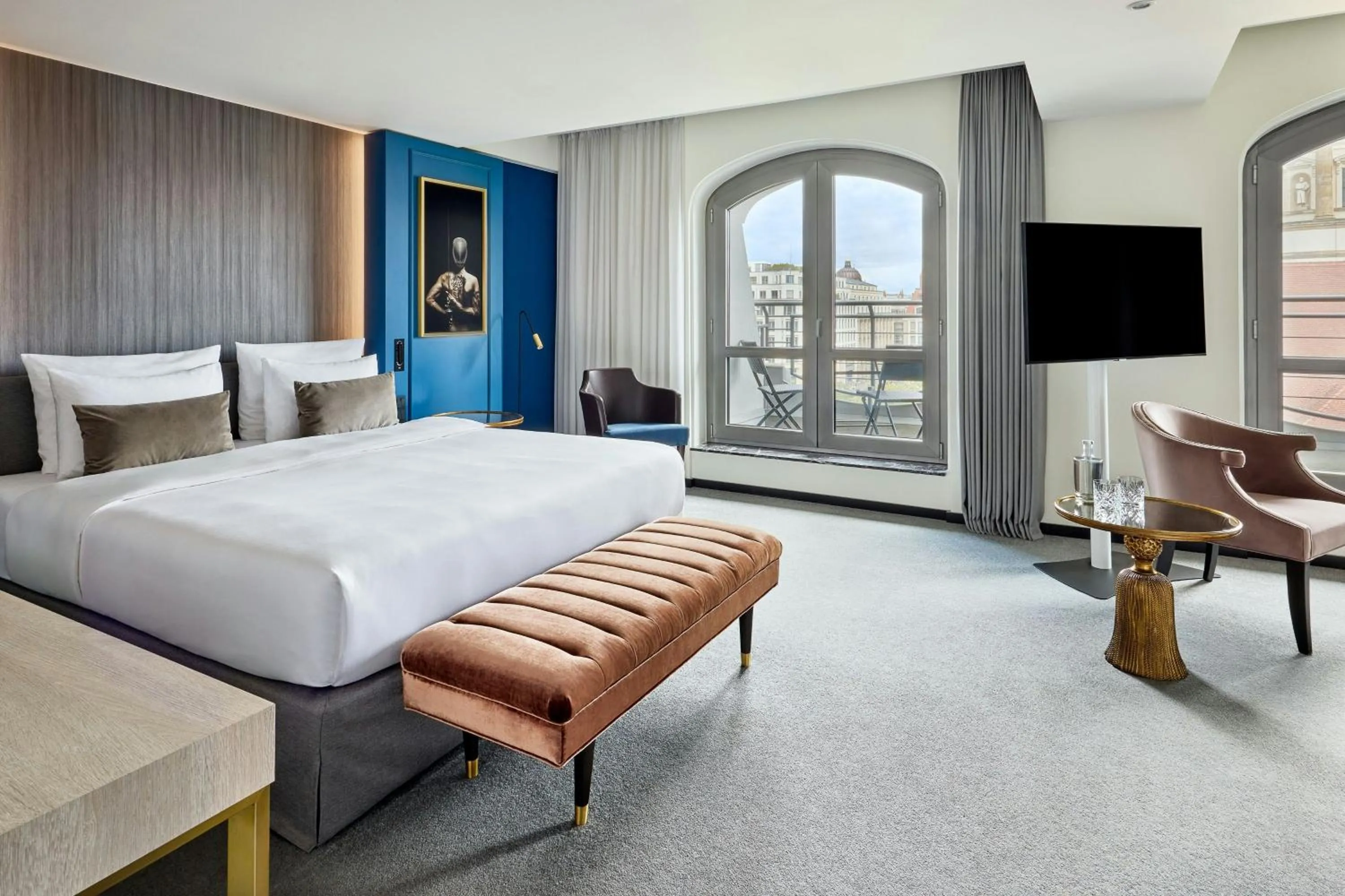 Bedroom, Bed in Hotel Luc, Autograph Collection