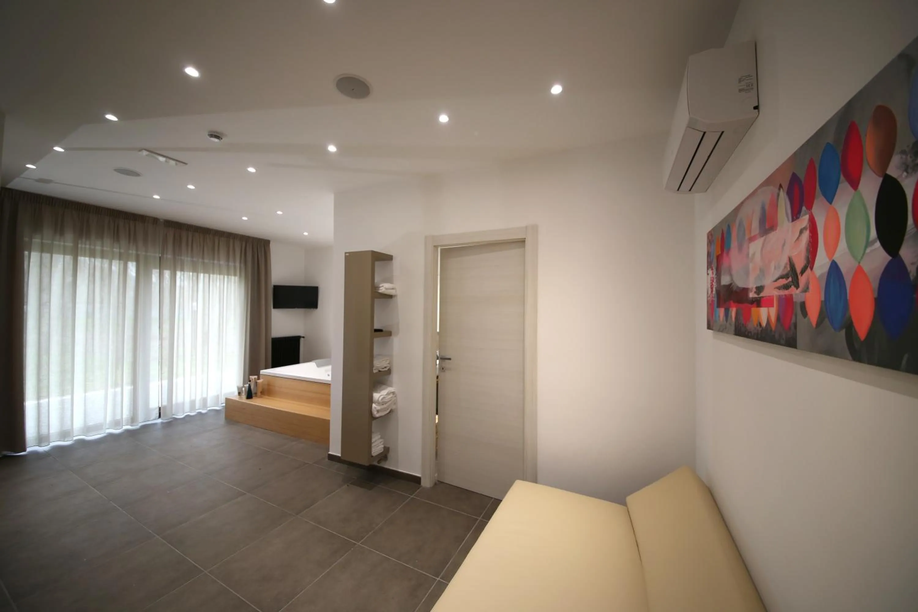 Sauna in Aminta Resort